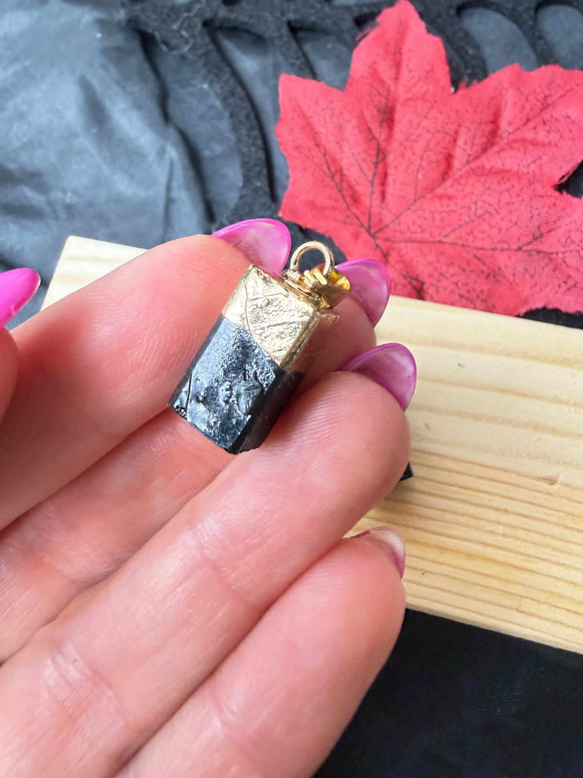 Black Tourmaline Pendant