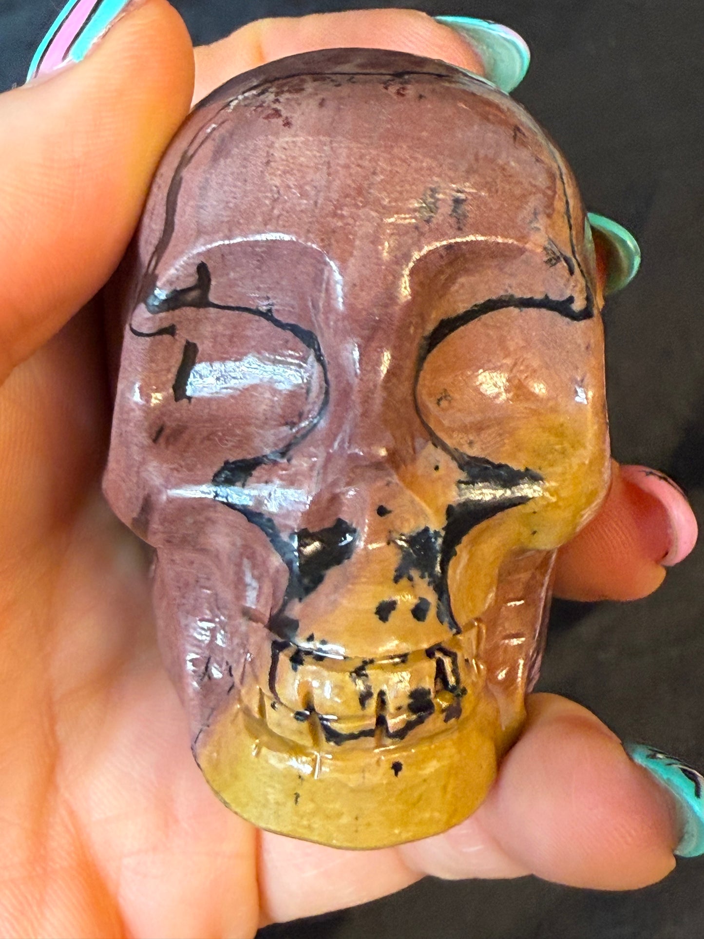 Picture Jasper Skull (mookaite)