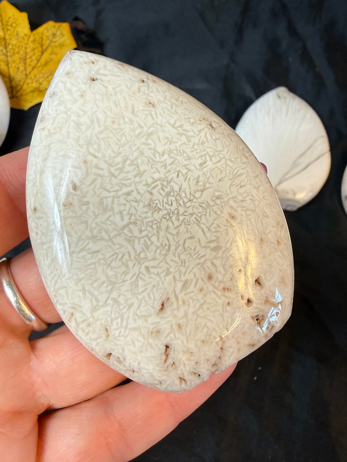 Scolecite Freeform Flame