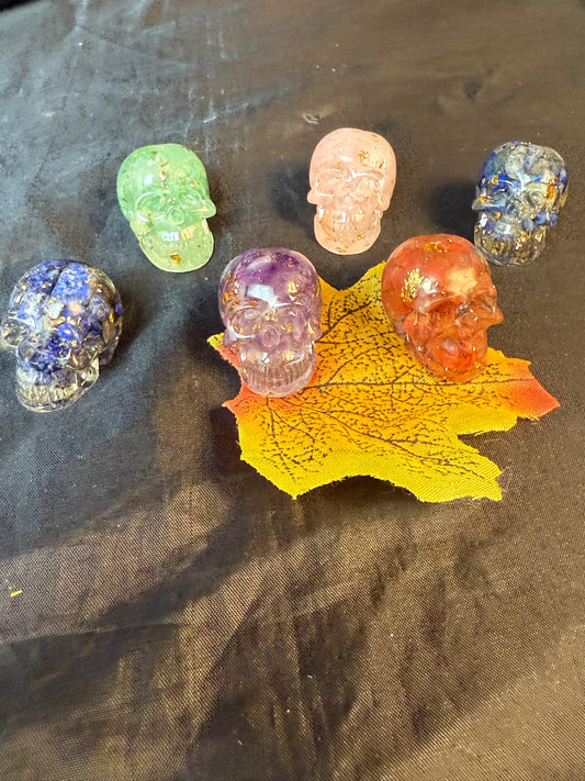 Resin Chip Skull
