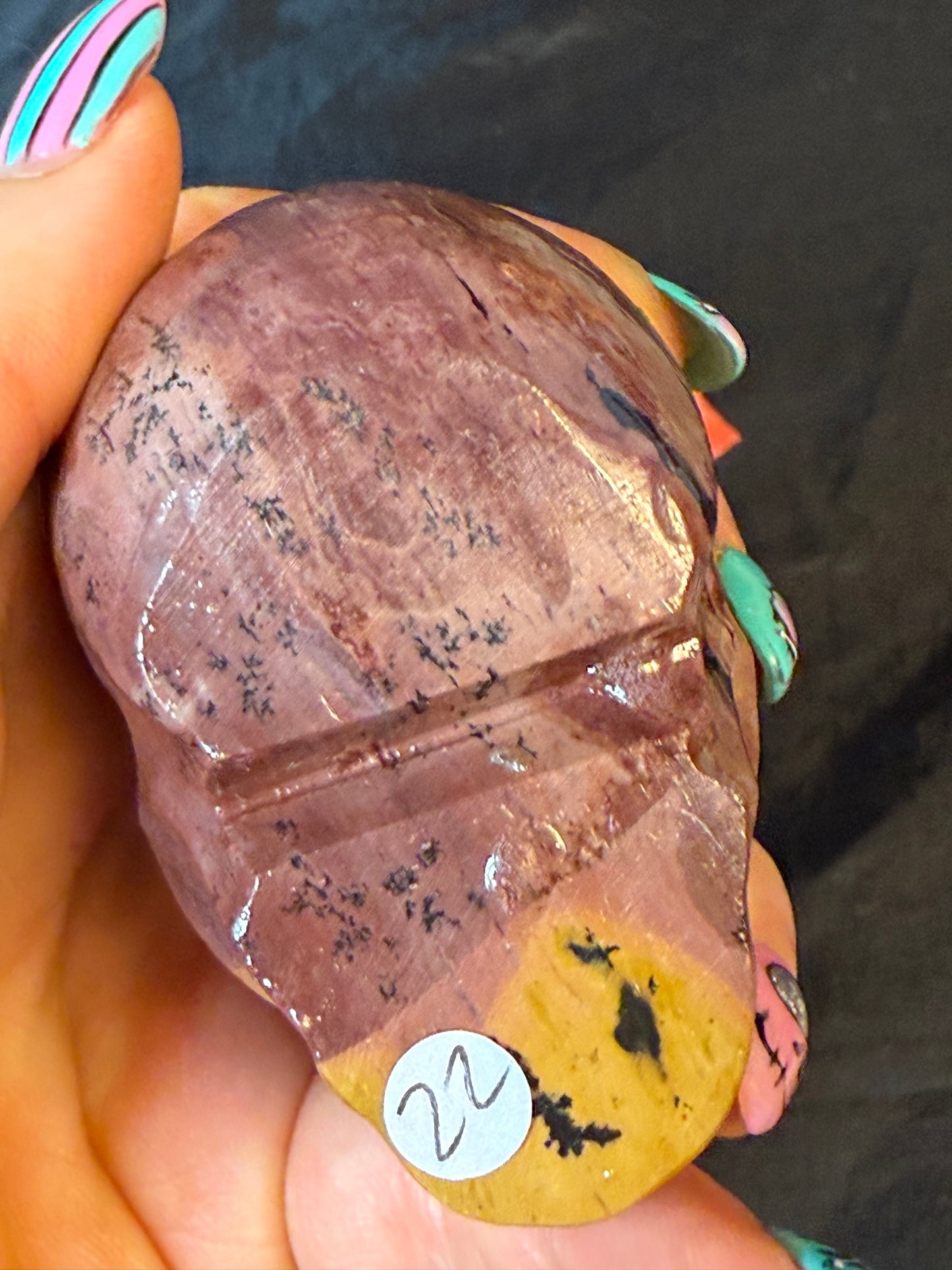 Picture Jasper Skull (mookaite)