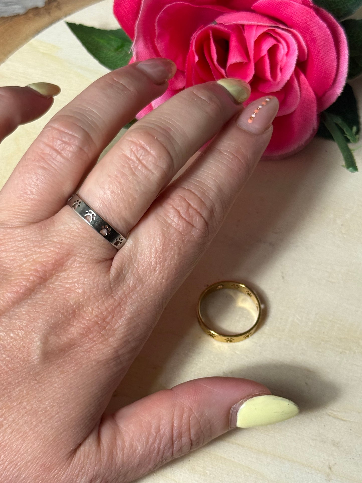 Paw Cutout Ring