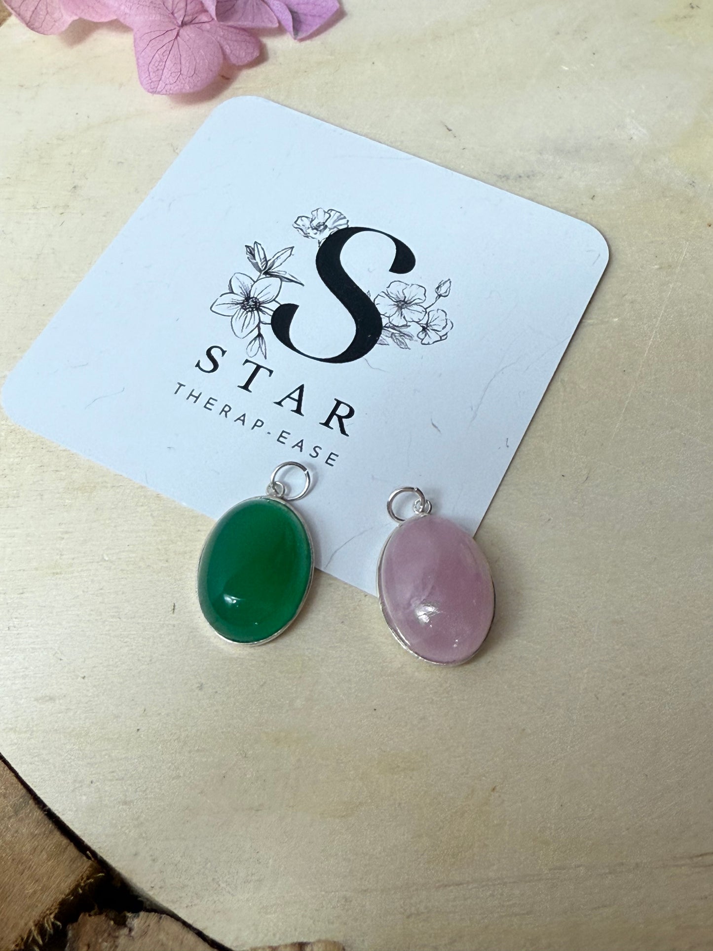 Handmade Oval 925 Sterling Pendant