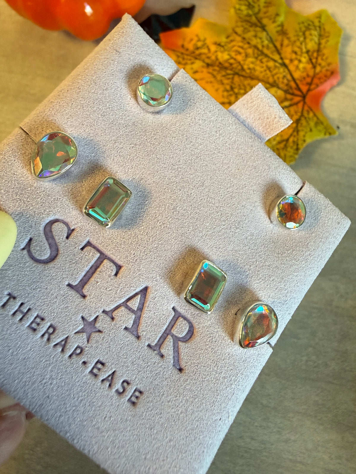 Mystic Topaz 925 Sterling Studs