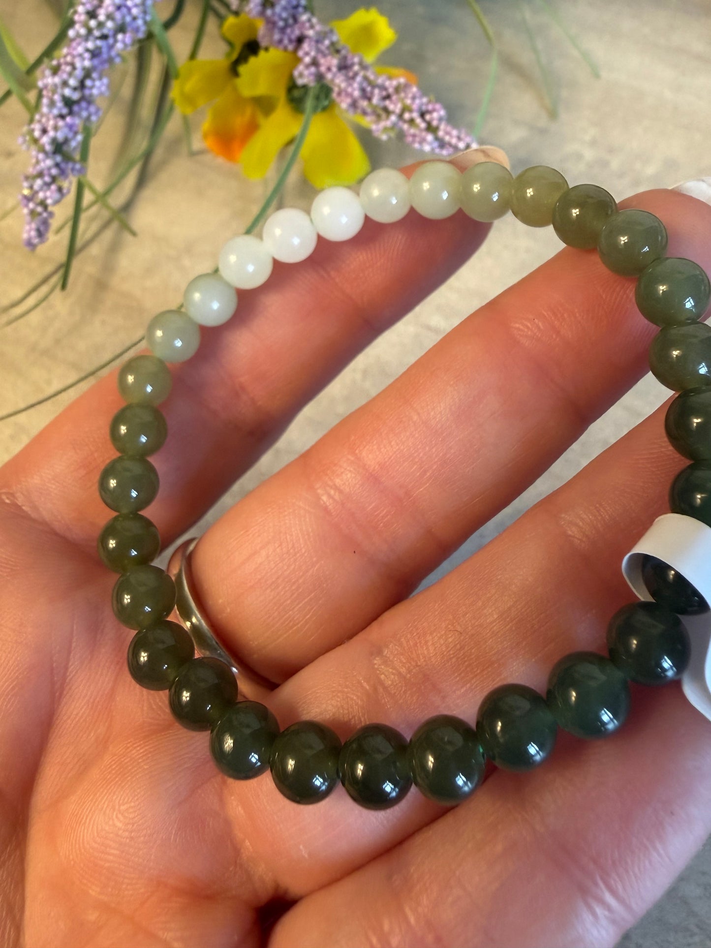 Ombré Jade Bracelet