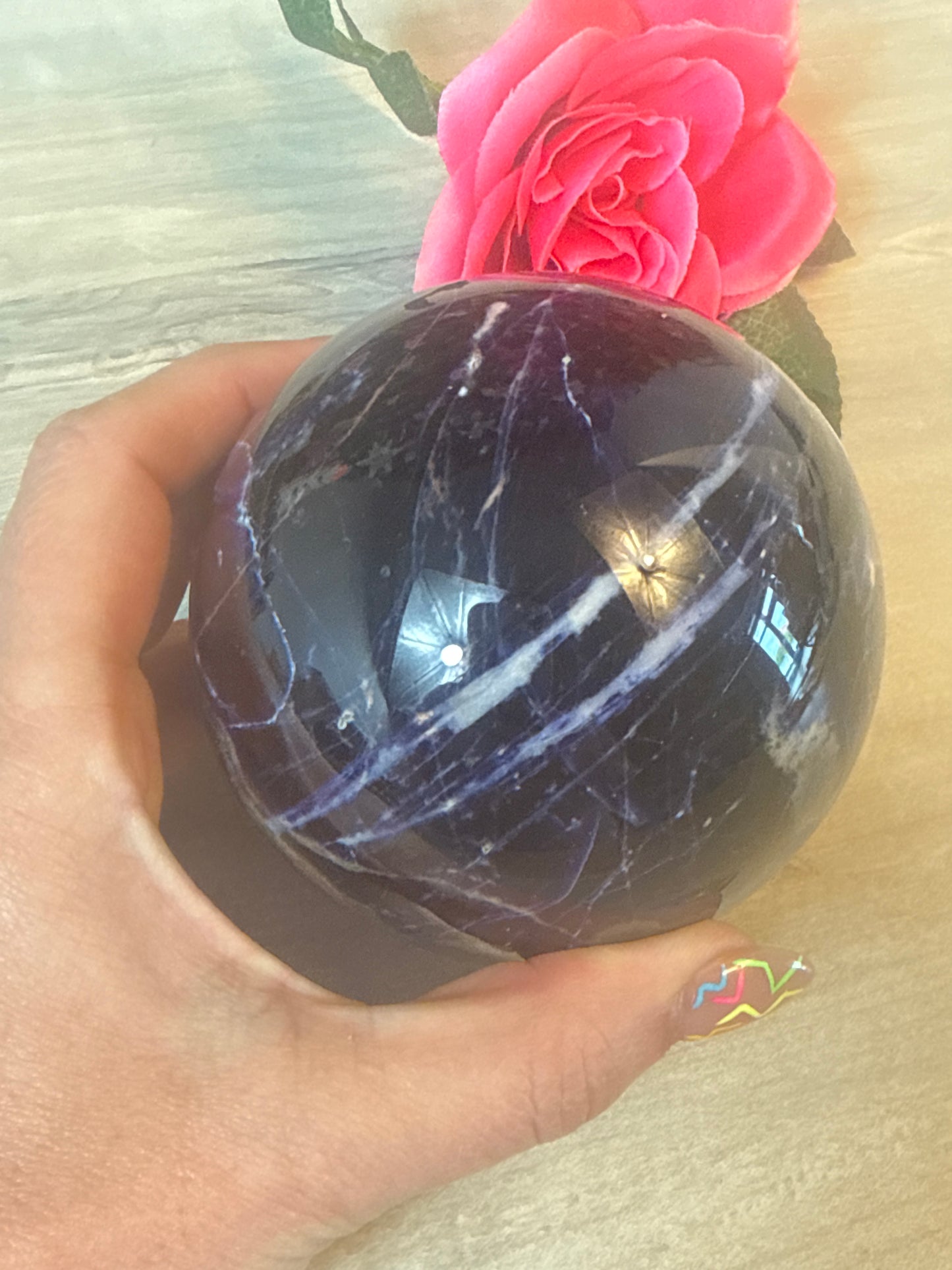 Large Sodalite Sphere