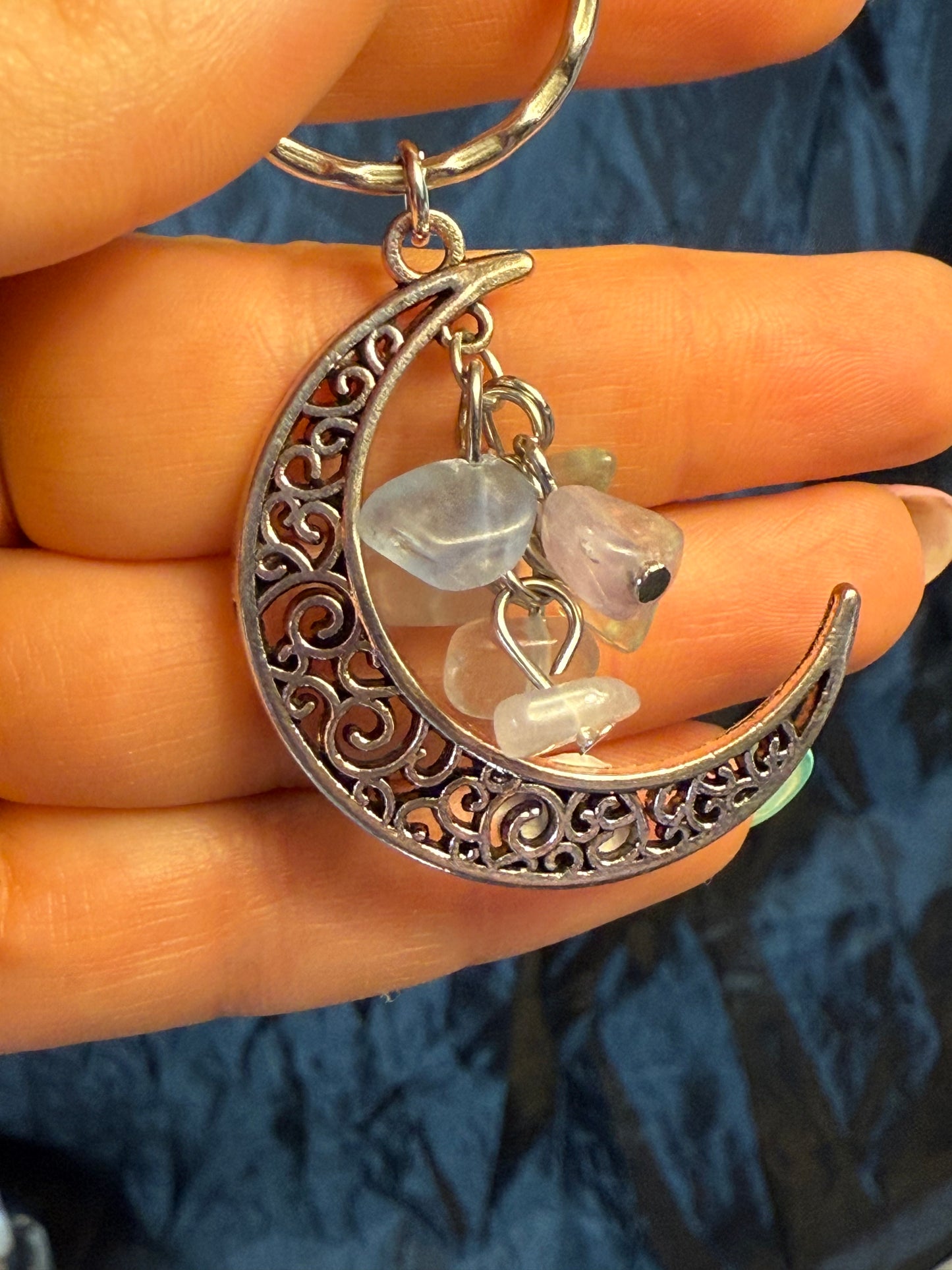 Moon Keyring