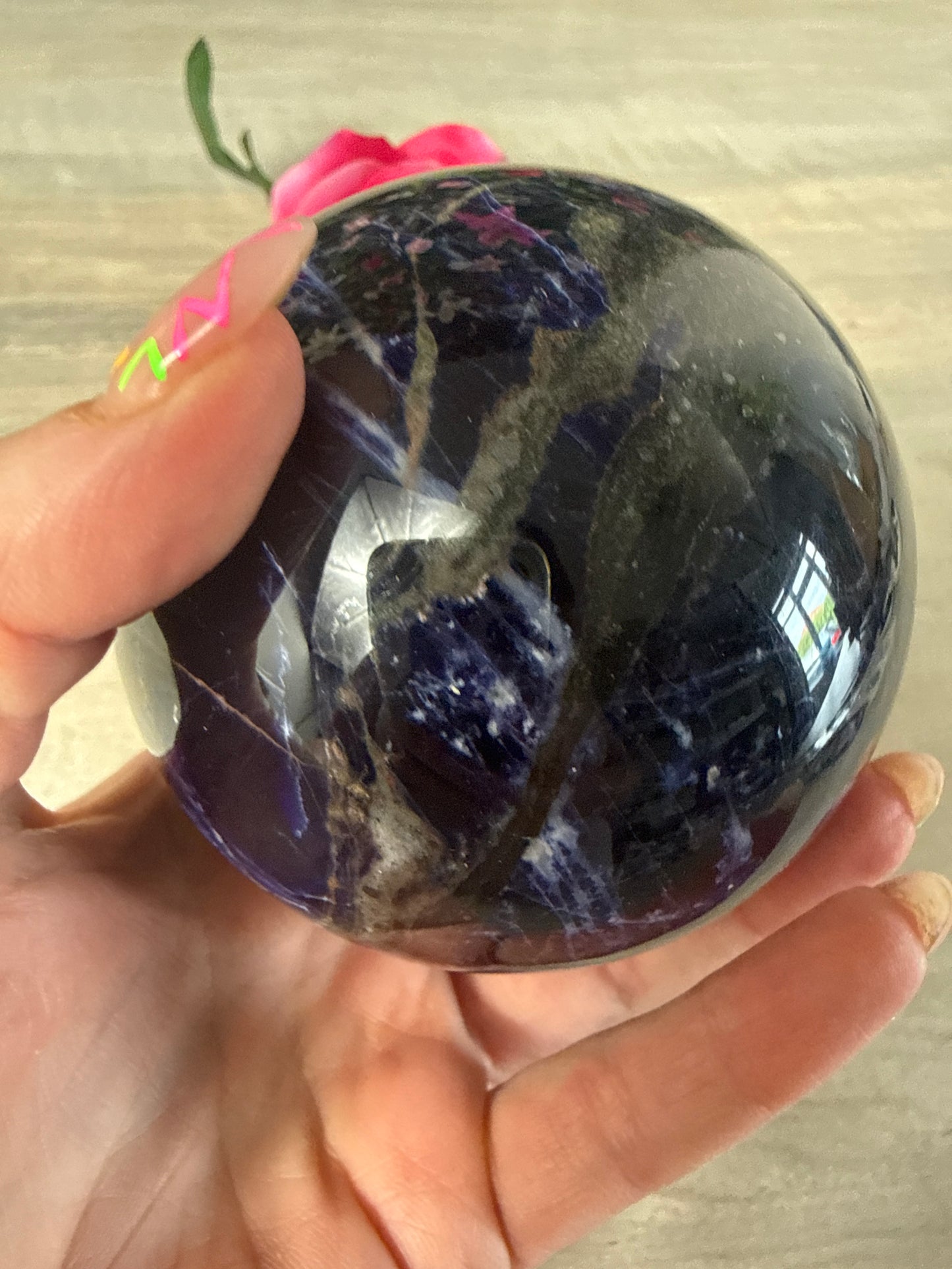 Large Sodalite Sphere