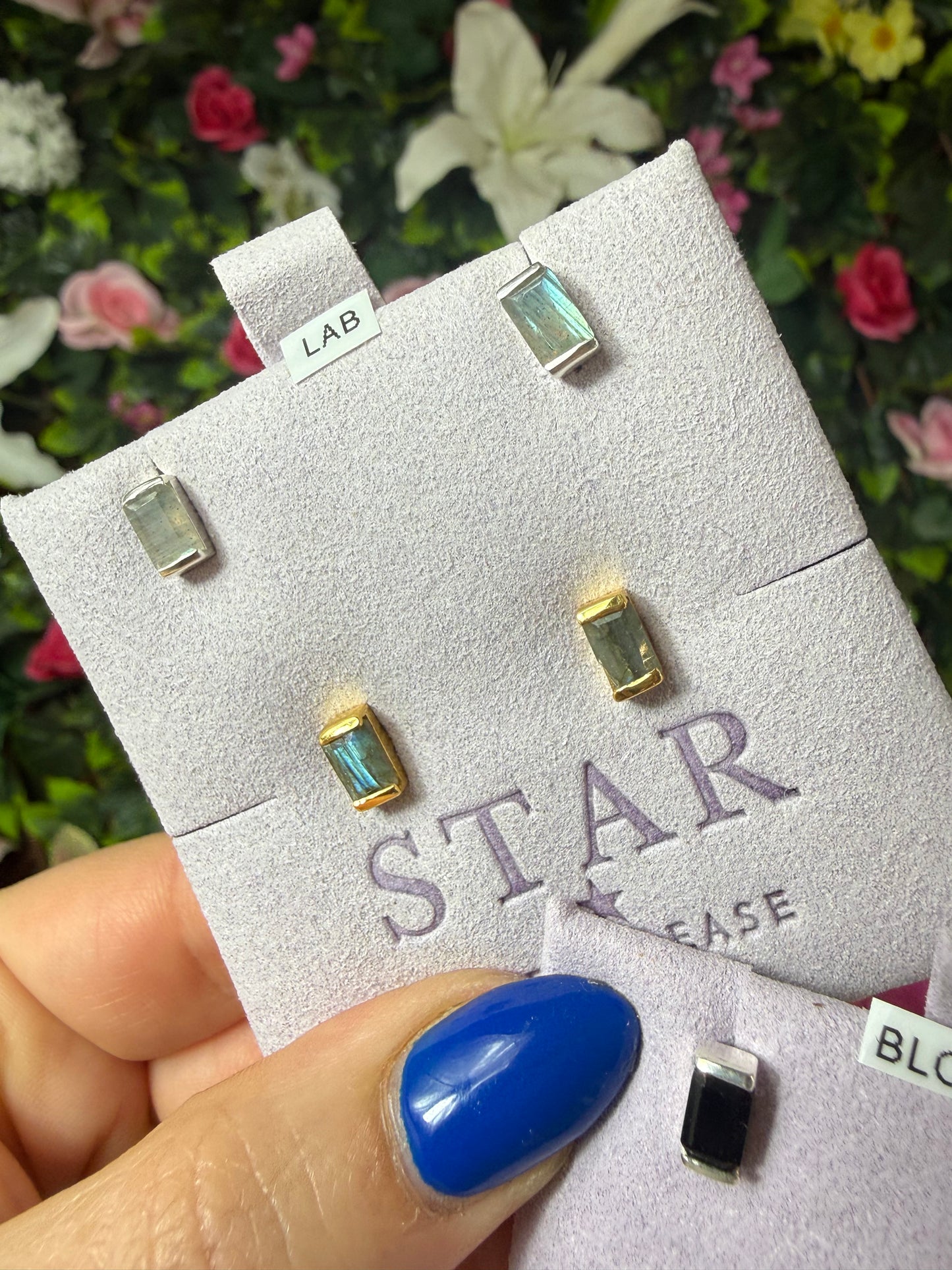 Bar Rectangular 925 Sterling Studs