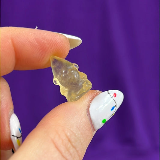 Mini Fluorite gnome