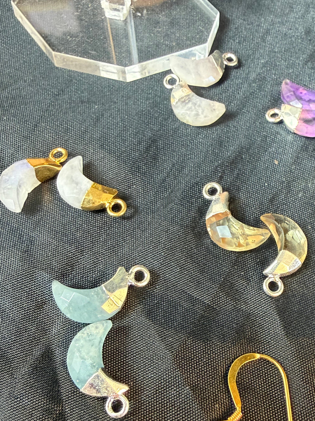 New Moon Sterling Earrings