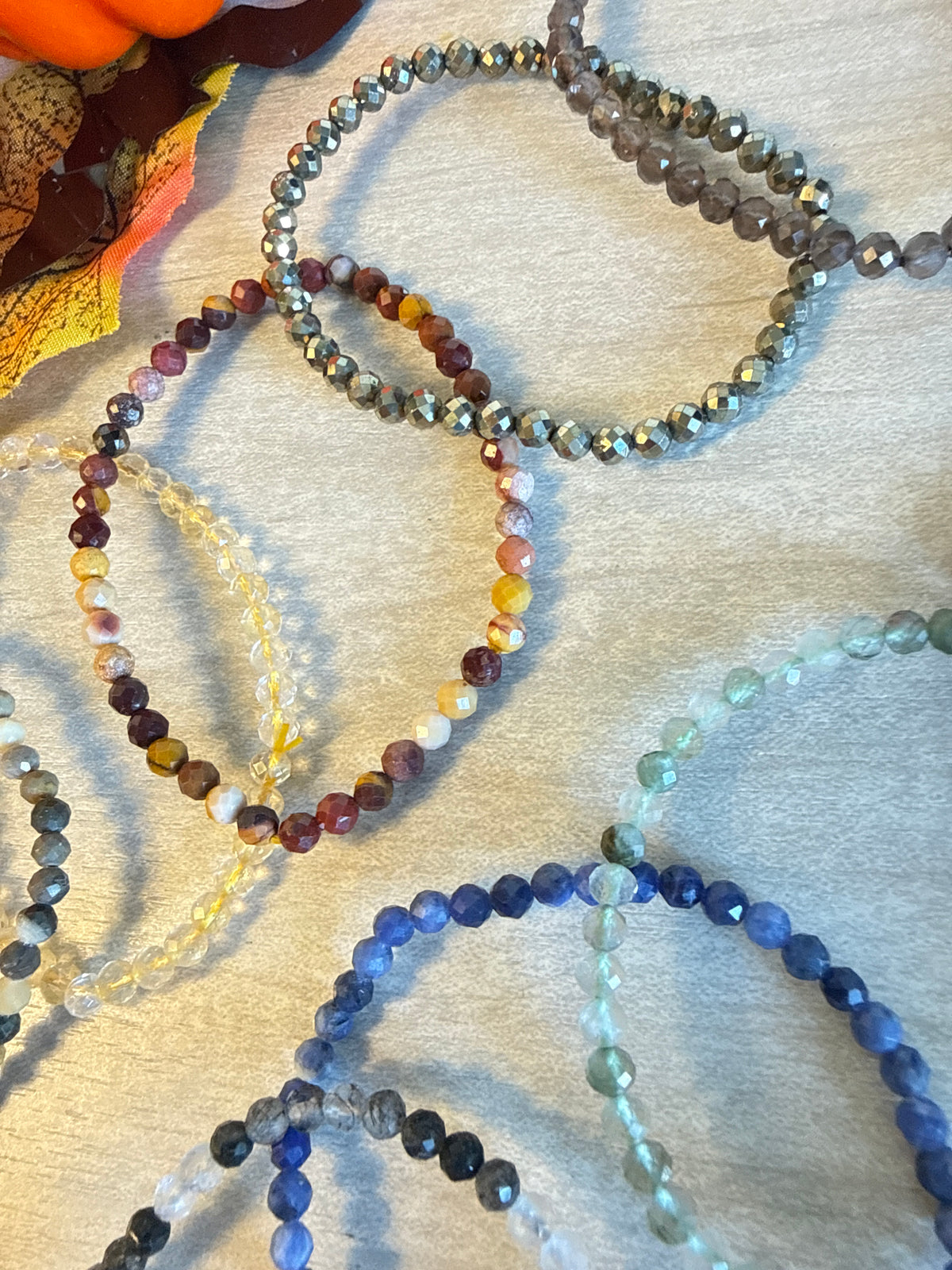 4mm Facet Bracelets
