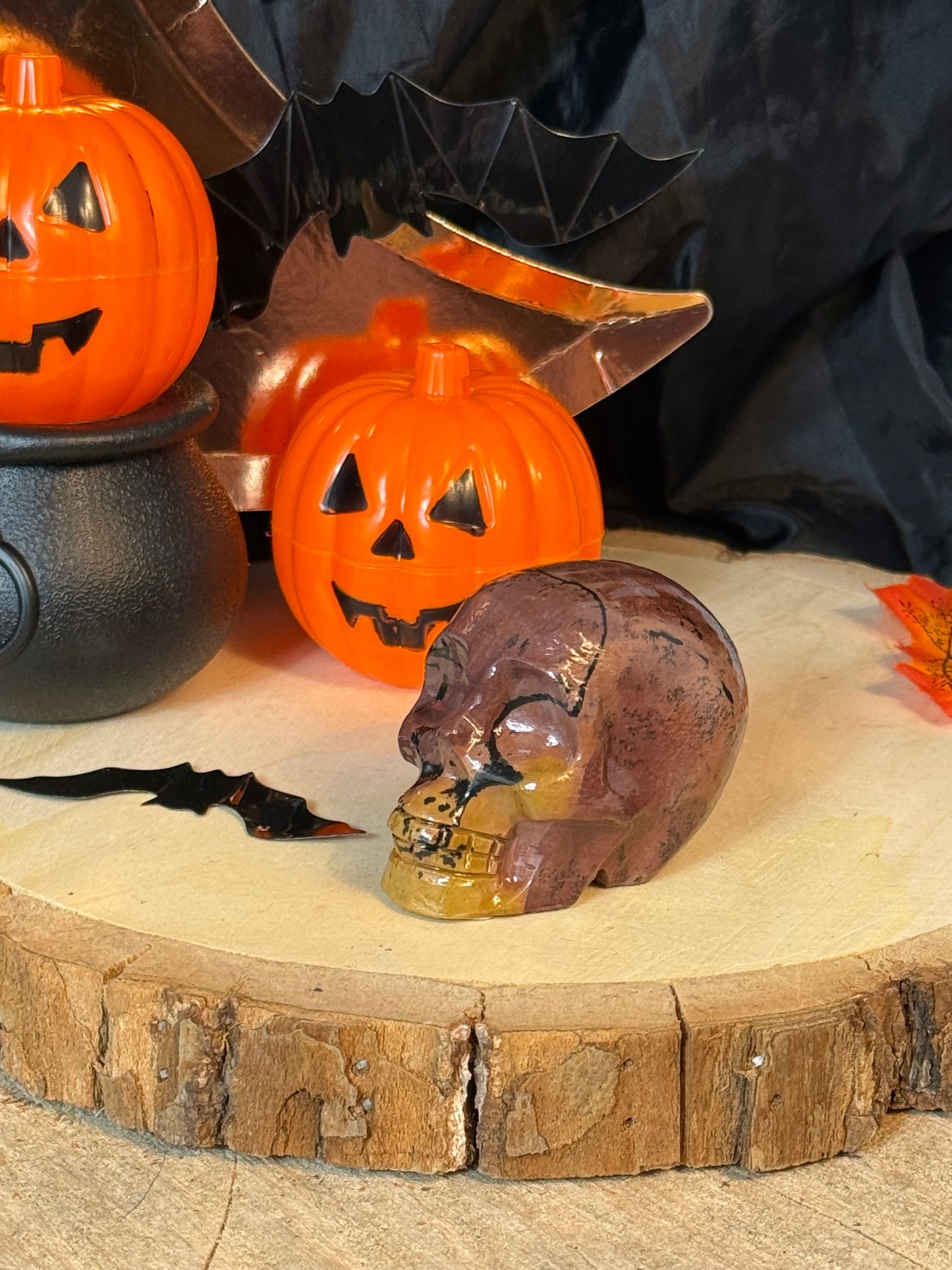 Picture Jasper Skull (mookaite)