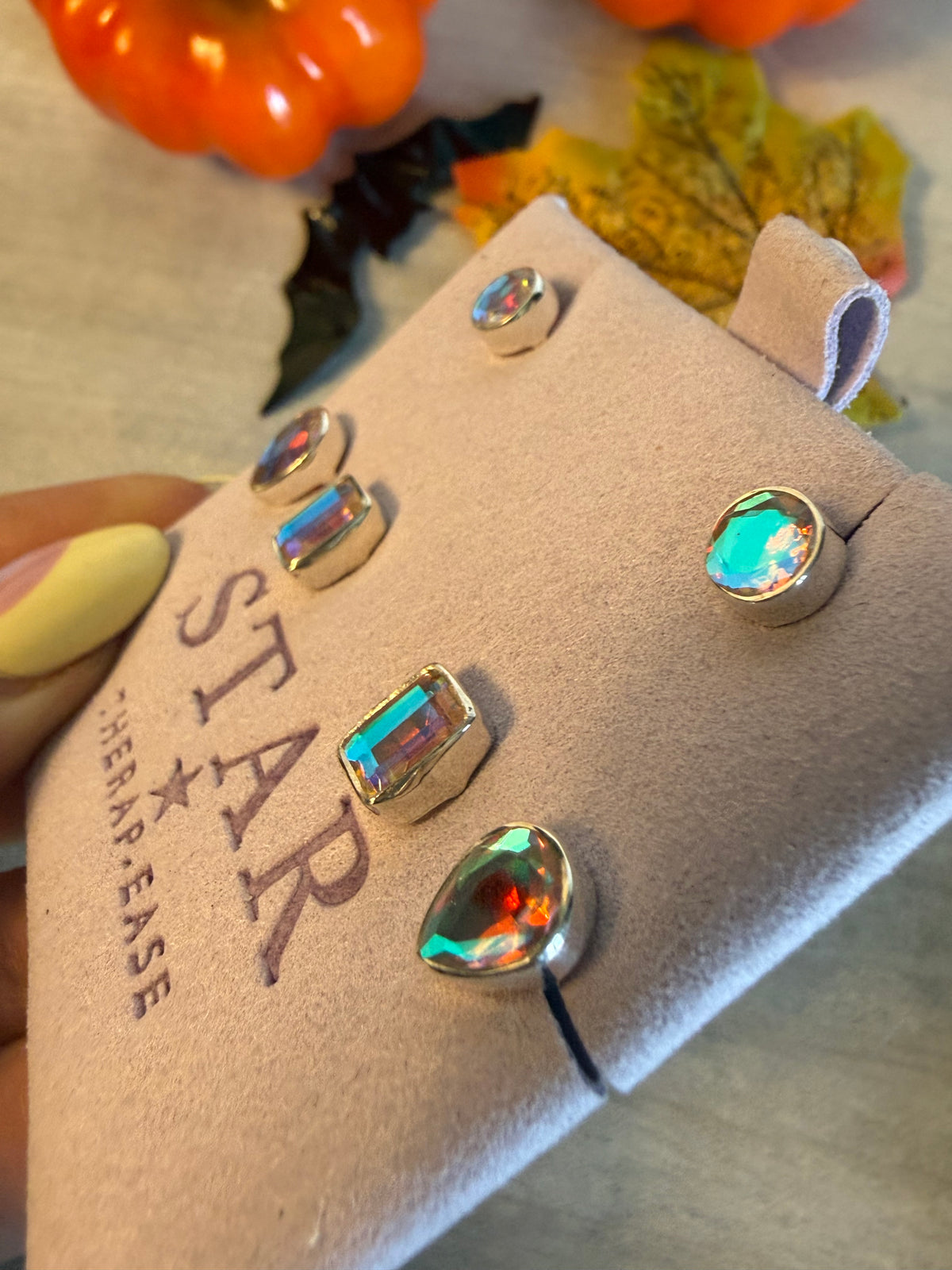 Mystic Topaz 925 Sterling Studs