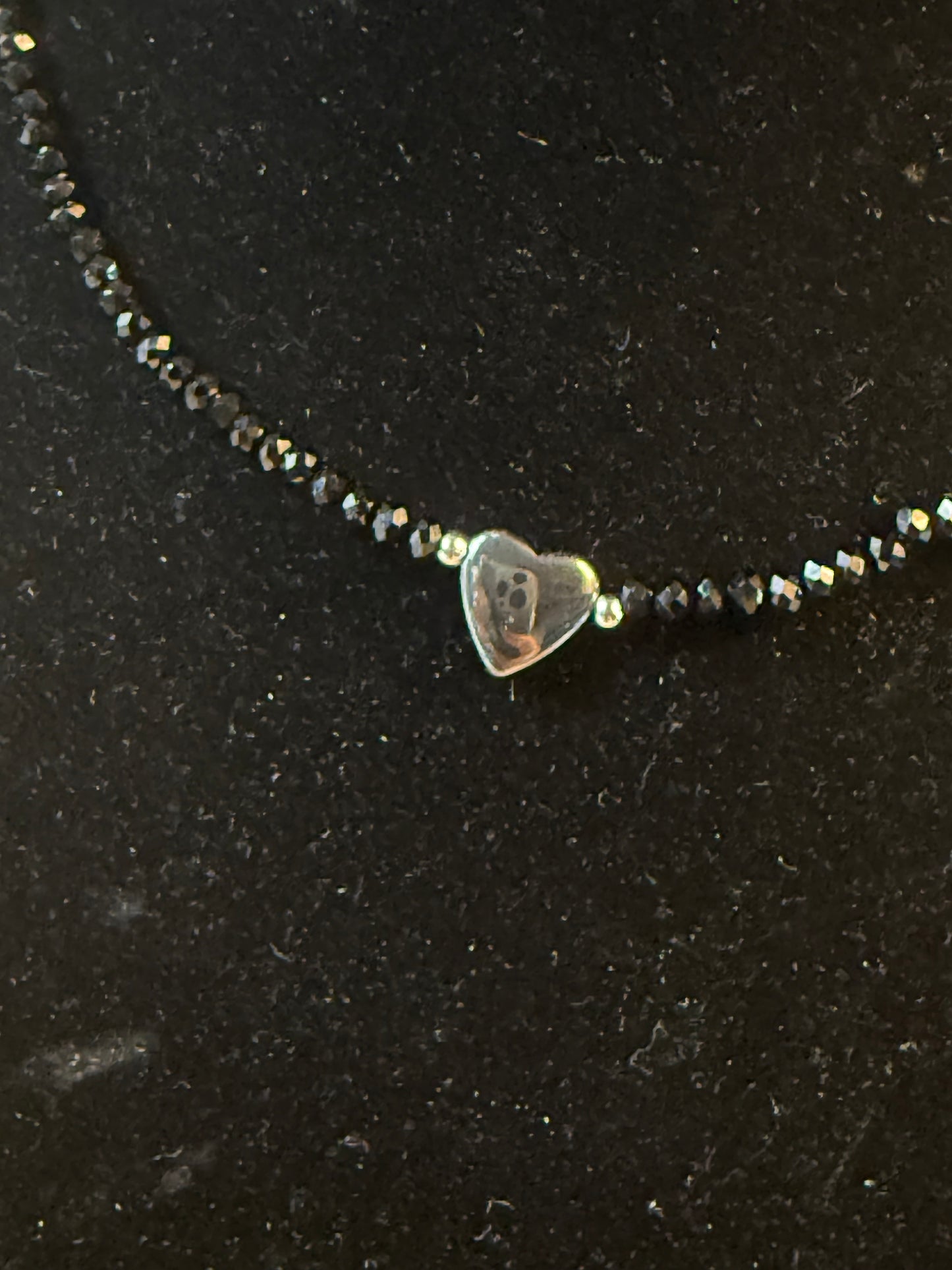 Grounding Hematite Choker