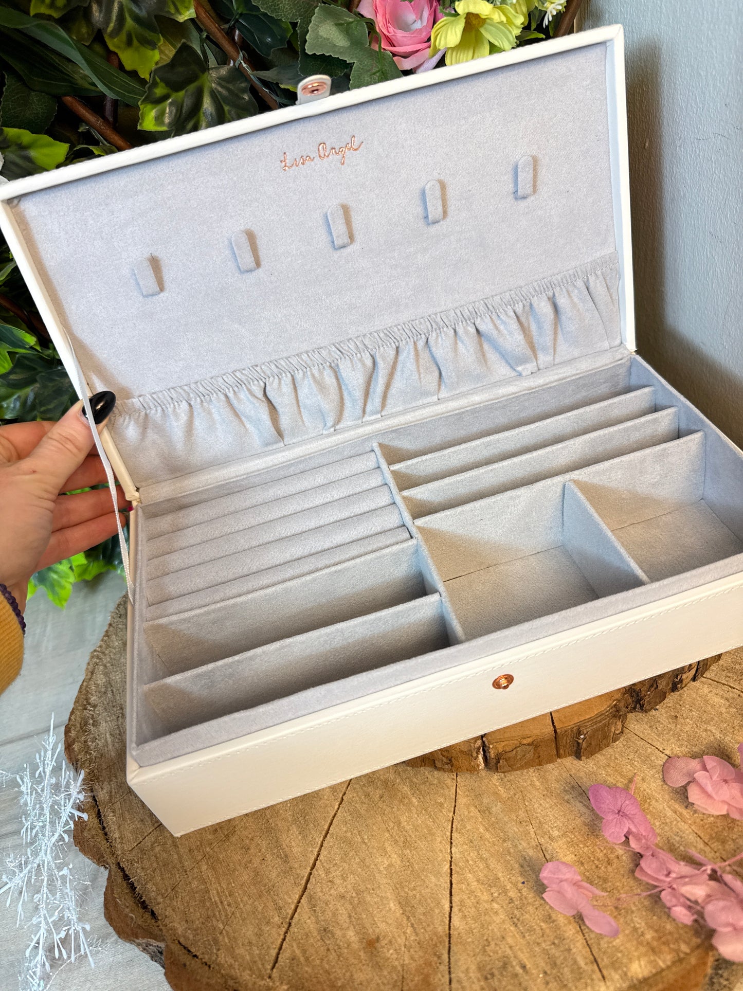 White Jewellery Box