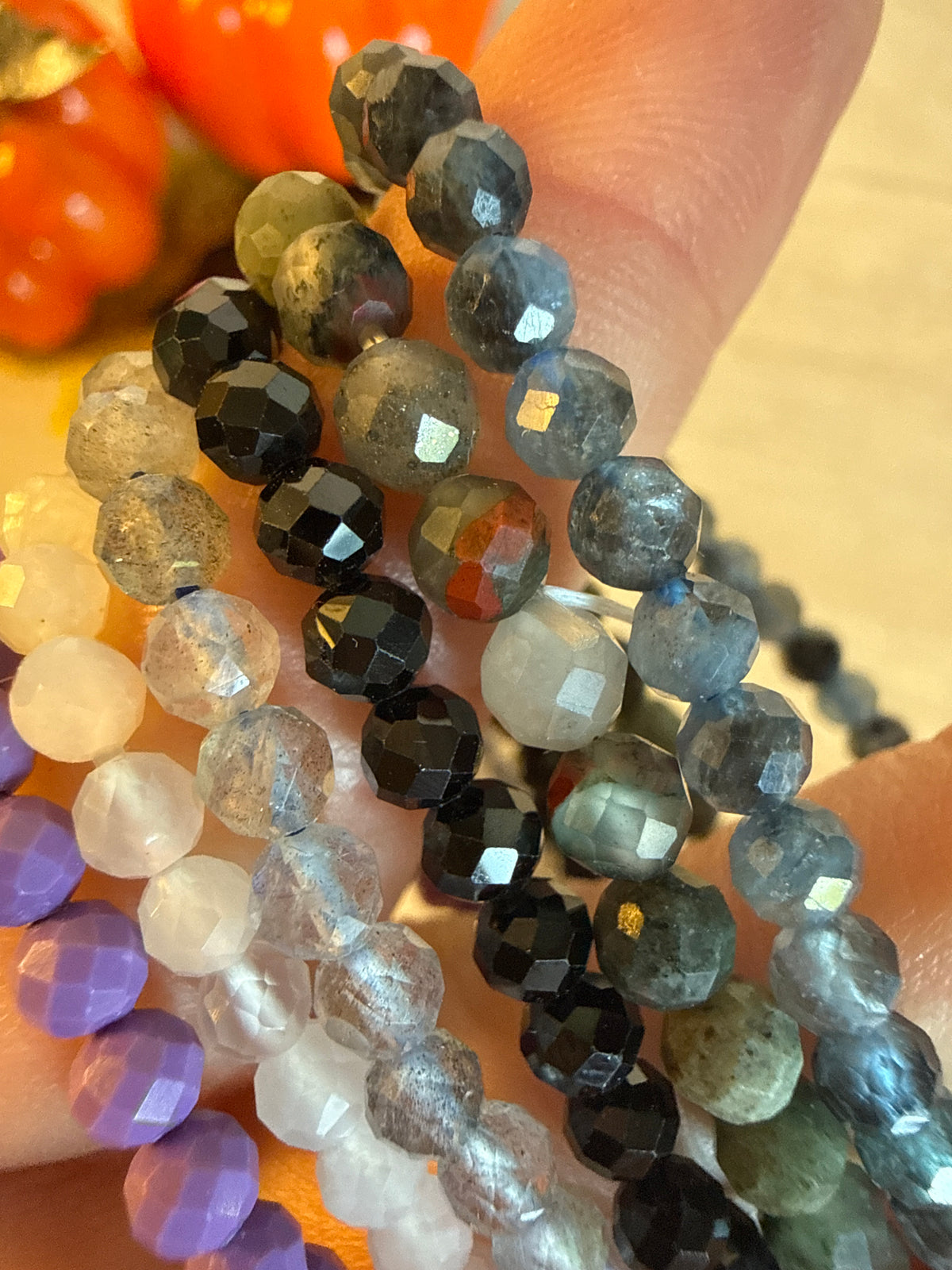 4mm Facet Bracelets