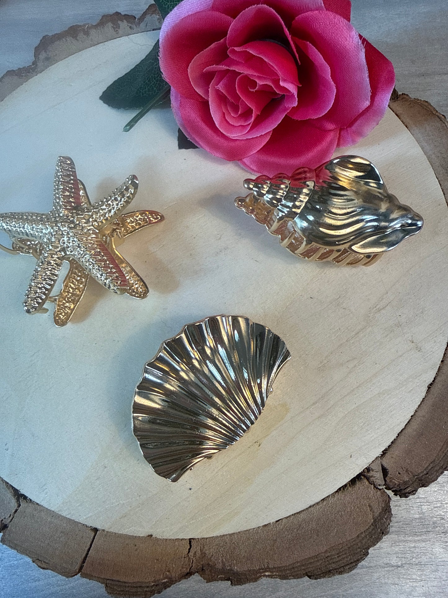 Sea Beach Hair Clips