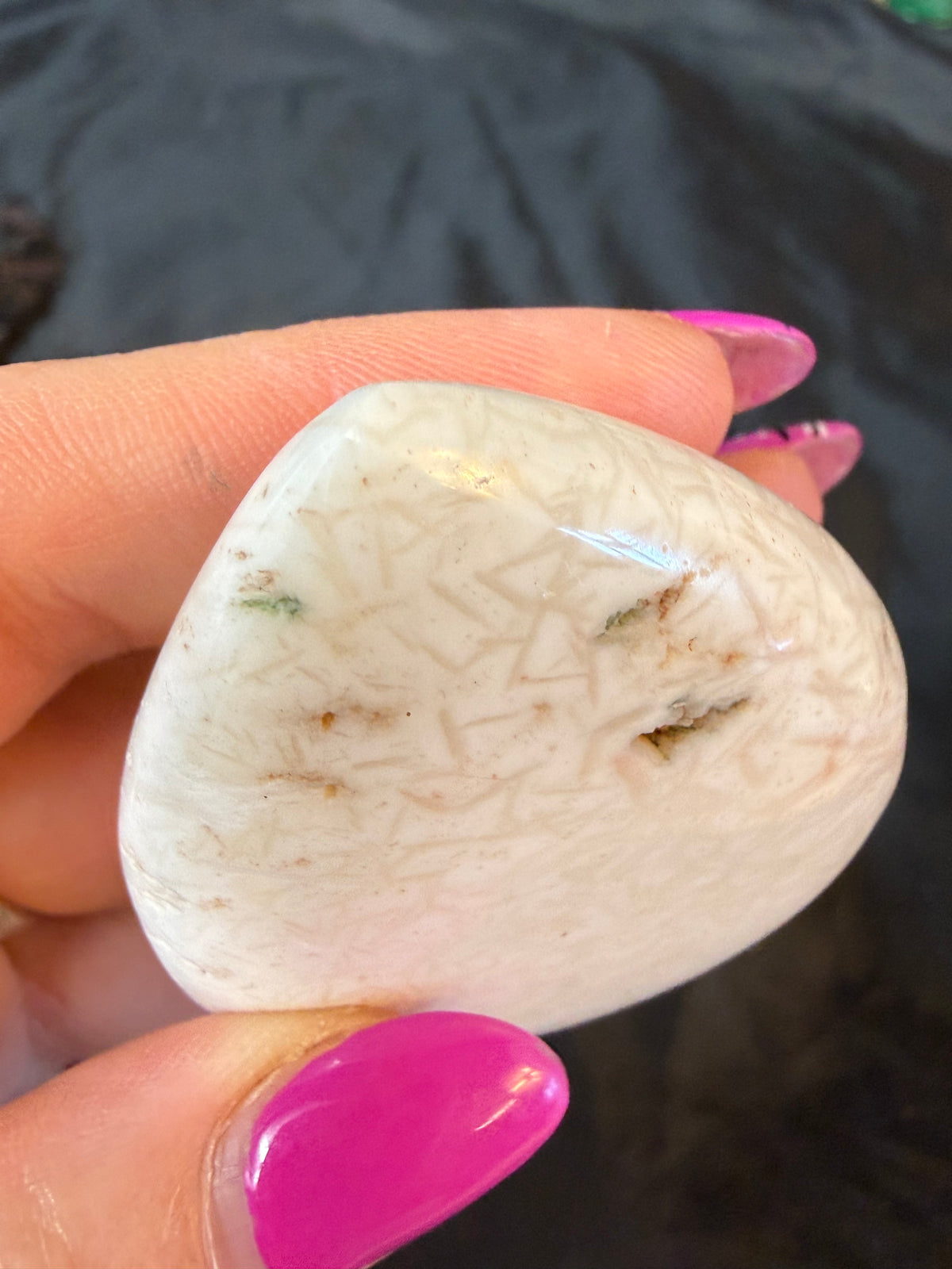 Scolecite Freeform Flame