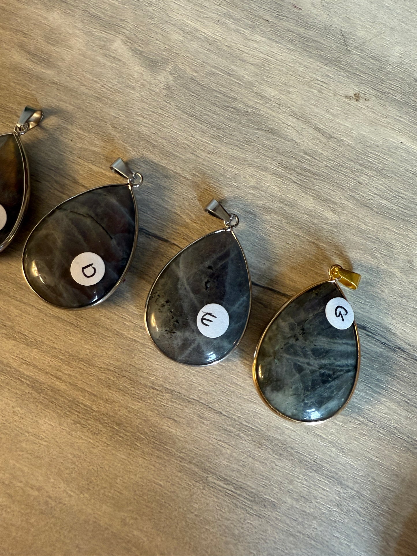 Lab Labradorite Pendant / keying