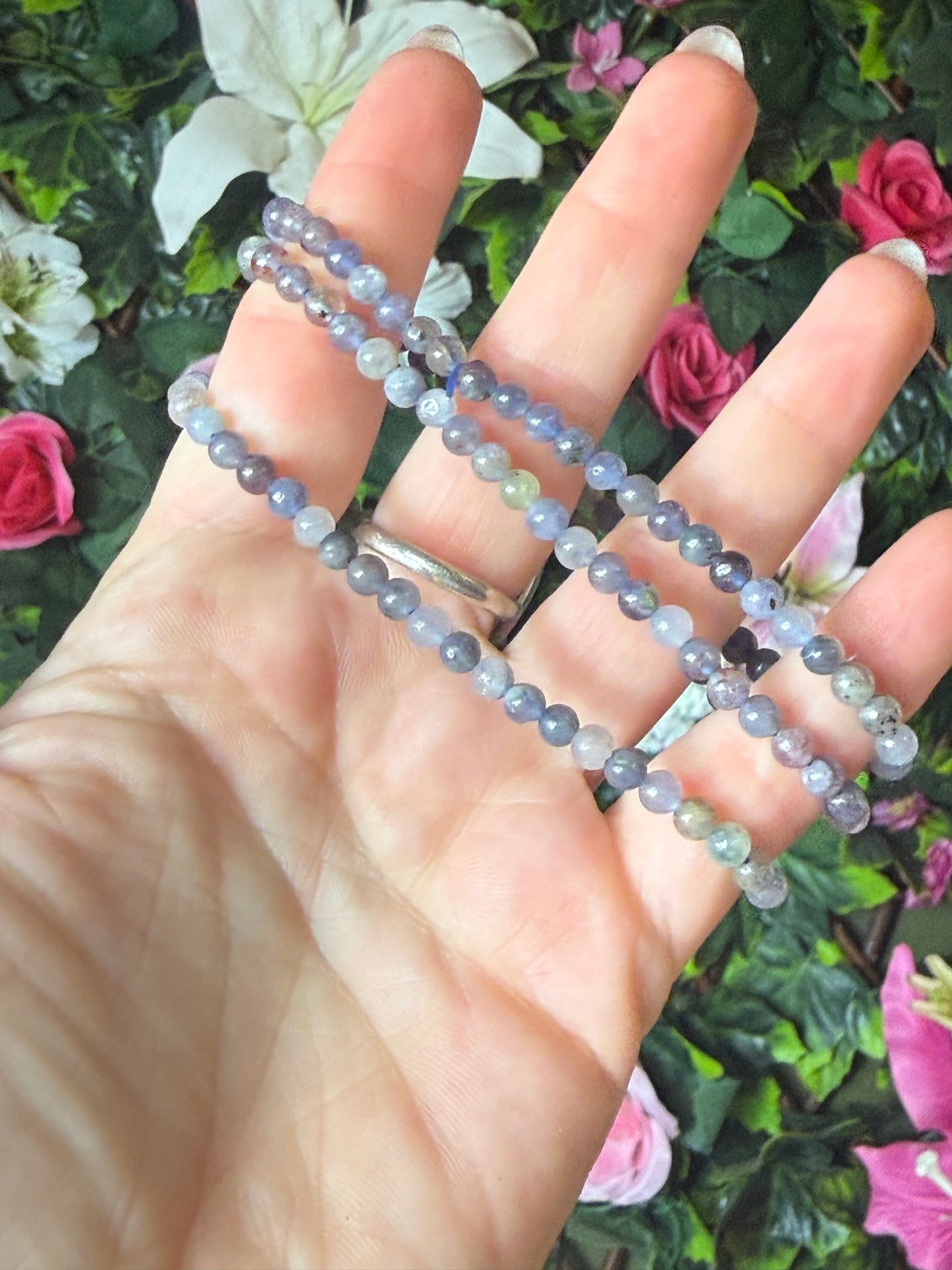 Iolite bracelet
