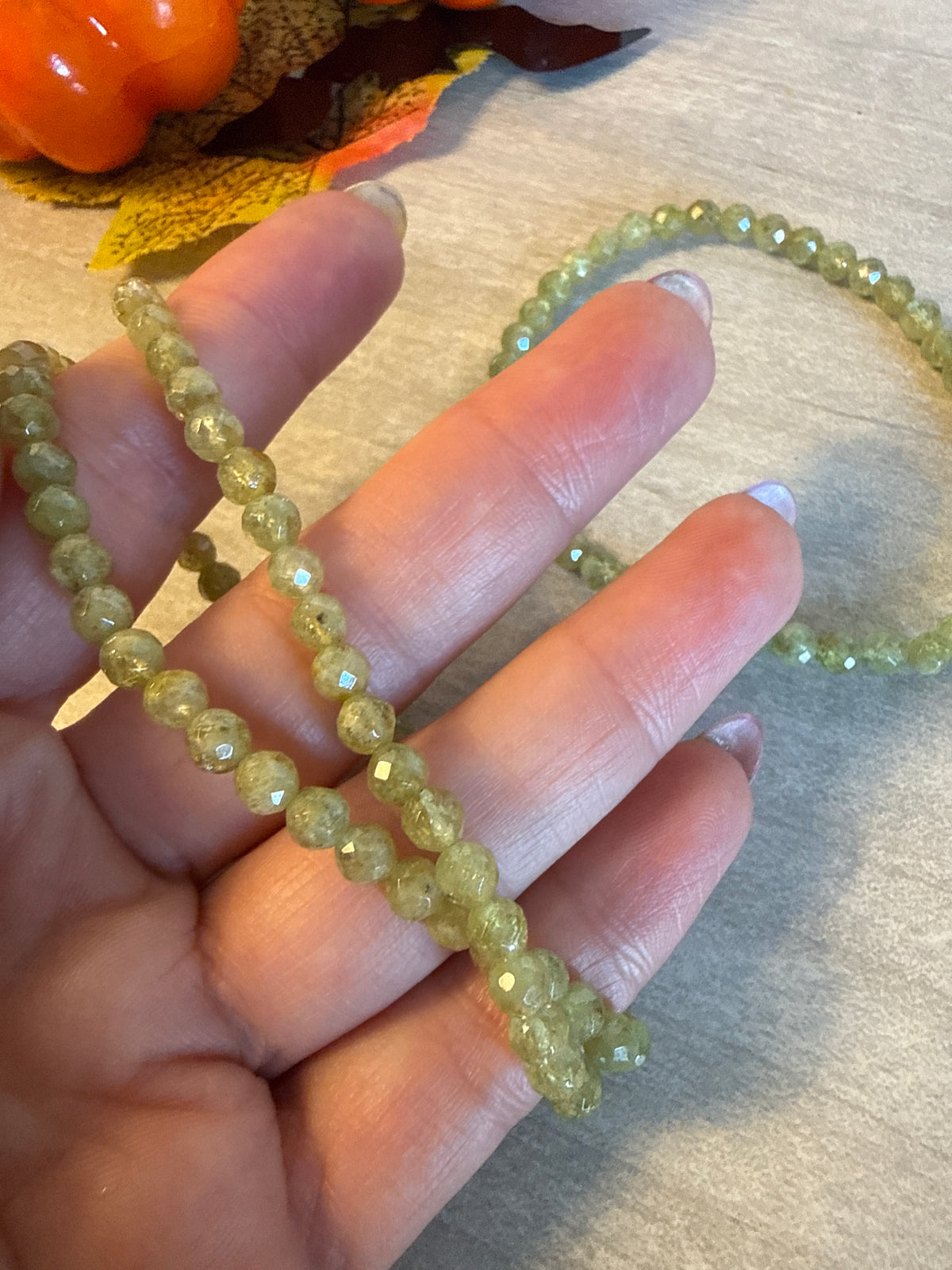 Tsavorite Facet 4.5mm Bracelet