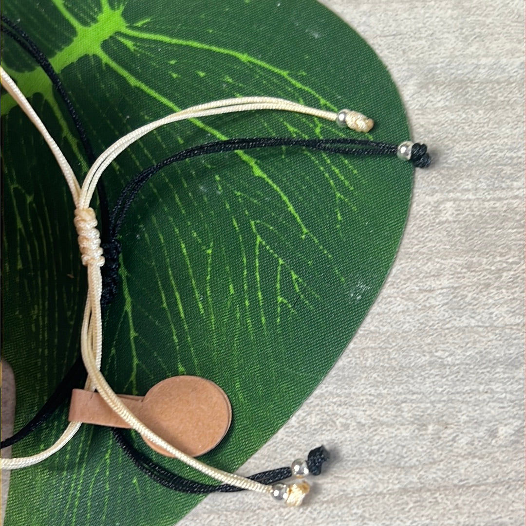 Ying Yang Sterling 925 Silver Adjustable Bracelet