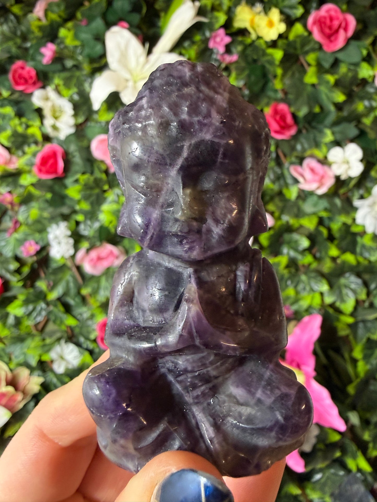 Amethyst  Buddha