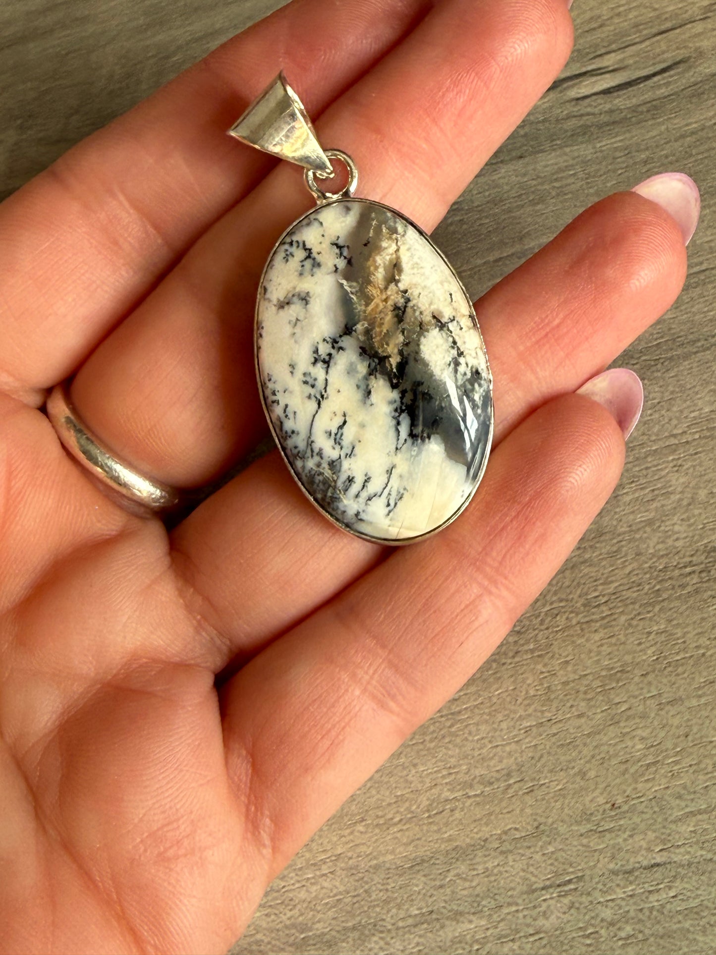 Magic Merlinite Pendant - Silver plated