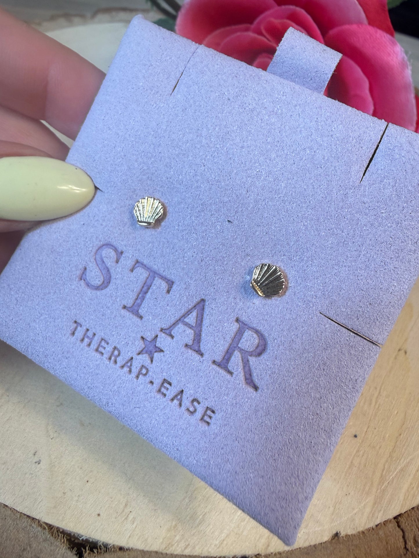 Mini Seashell Stud Earrings