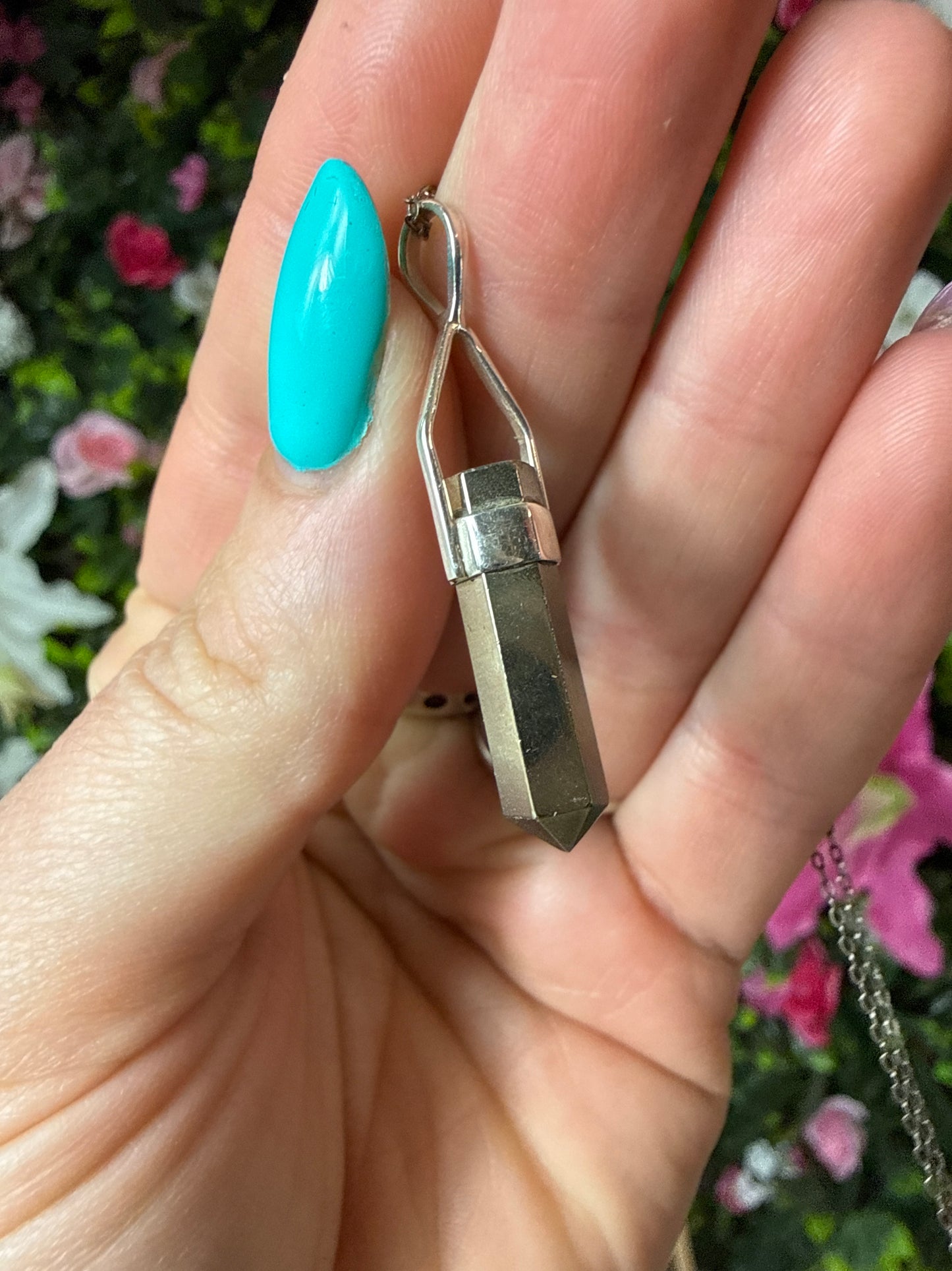 Pyrite Point 925 Pendant