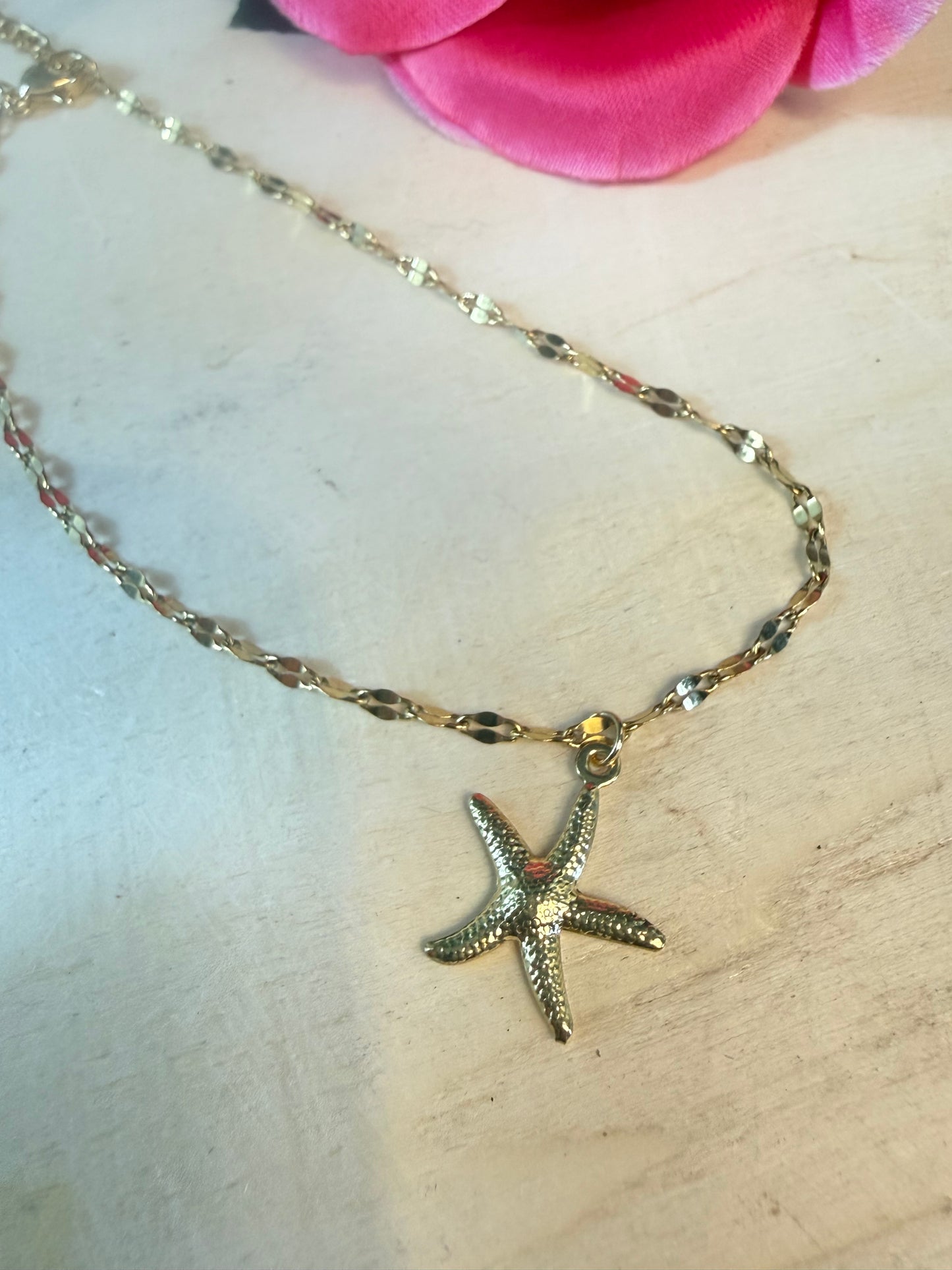 Starfish Anklet