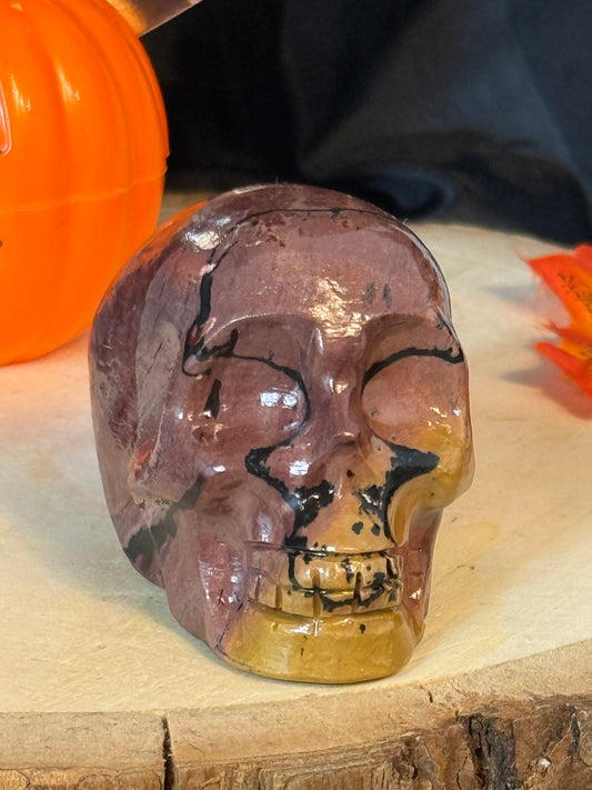 Picture Jasper Skull (mookaite)