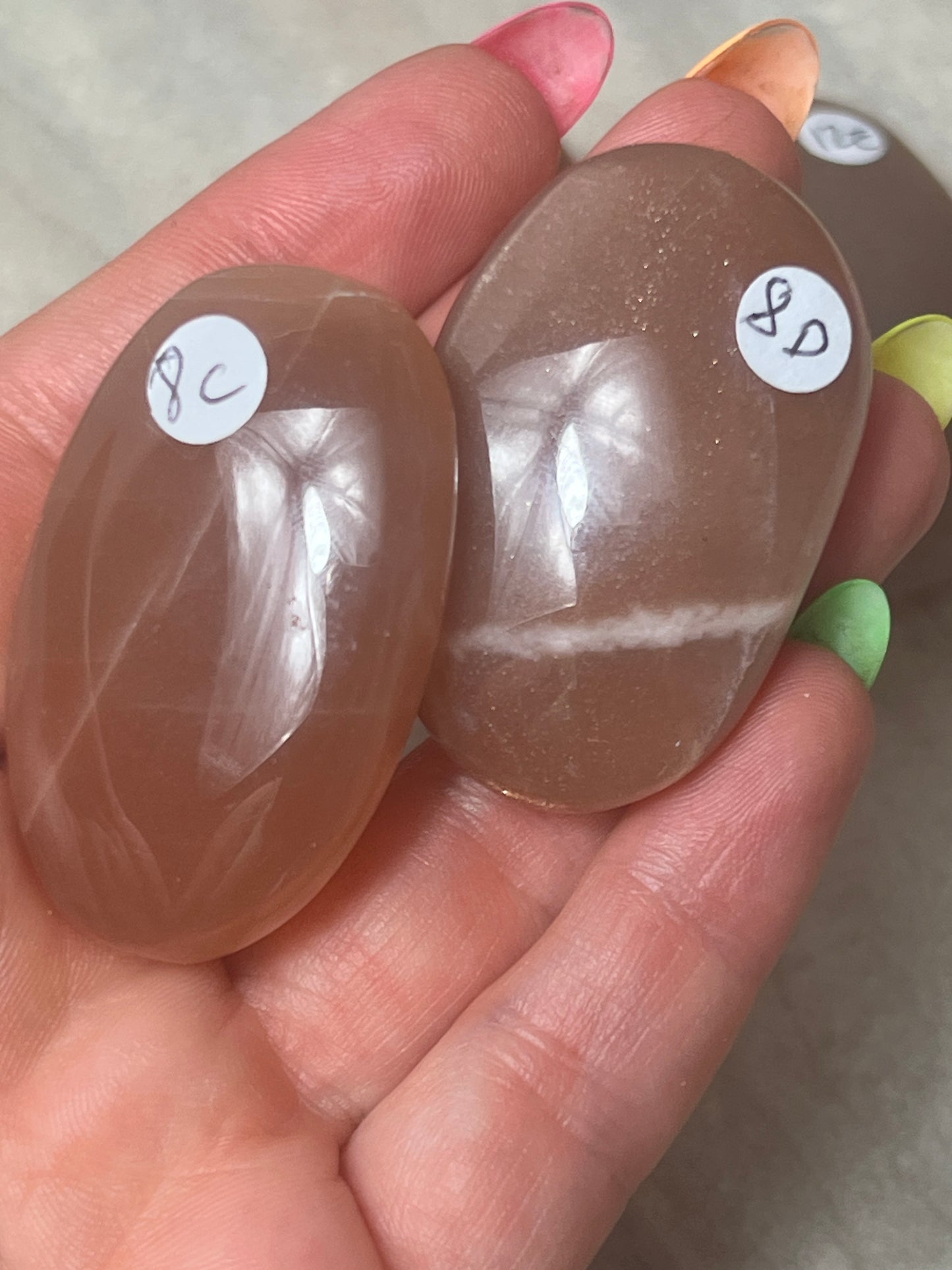 Peach Moonstone Palm