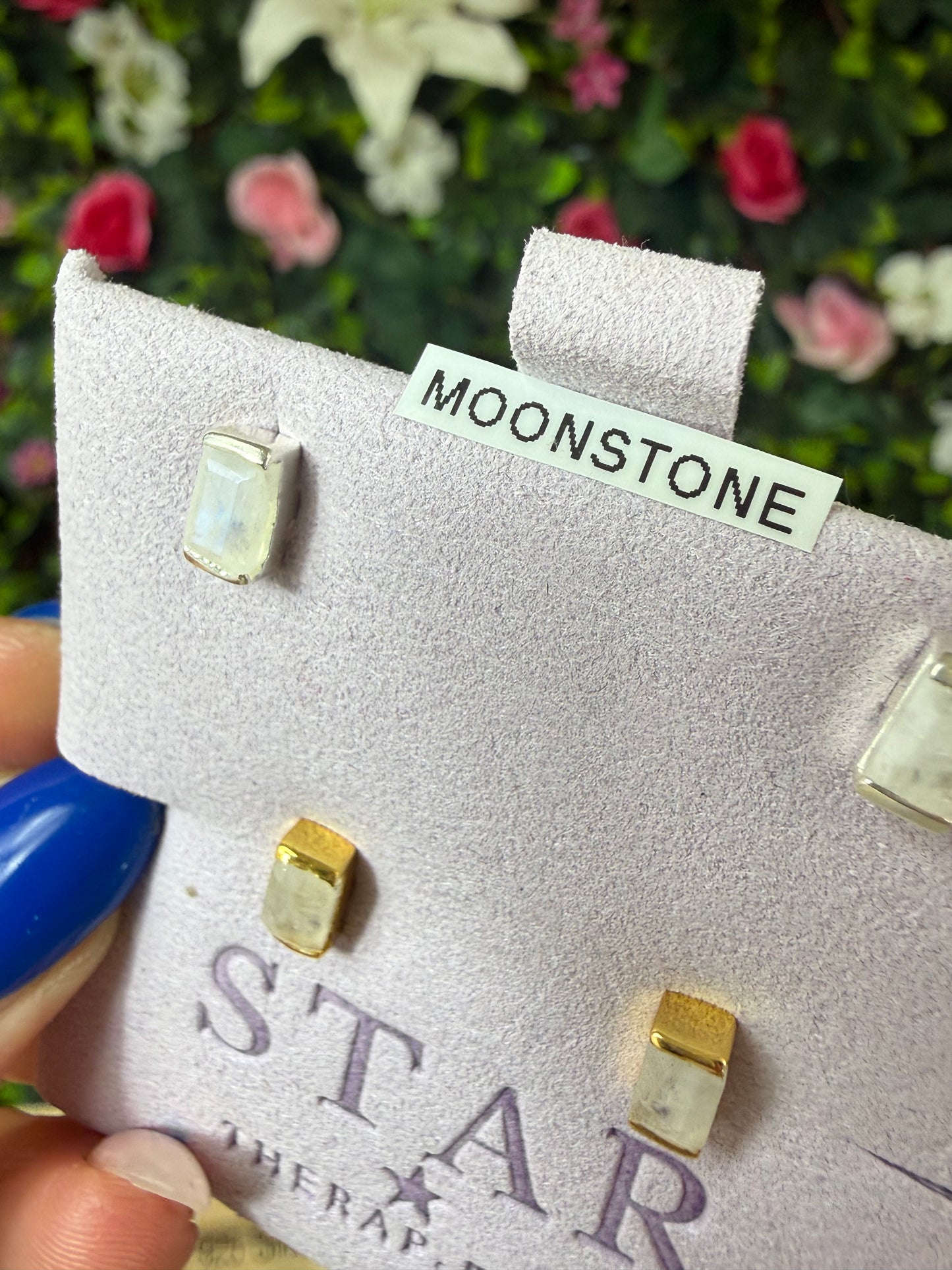 Bar Rectangular 925 Sterling Studs