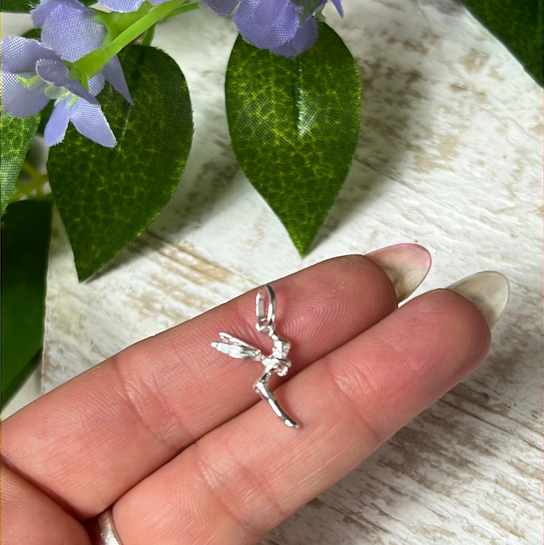 Fairy 925 Sterling Silver Pendant Charm