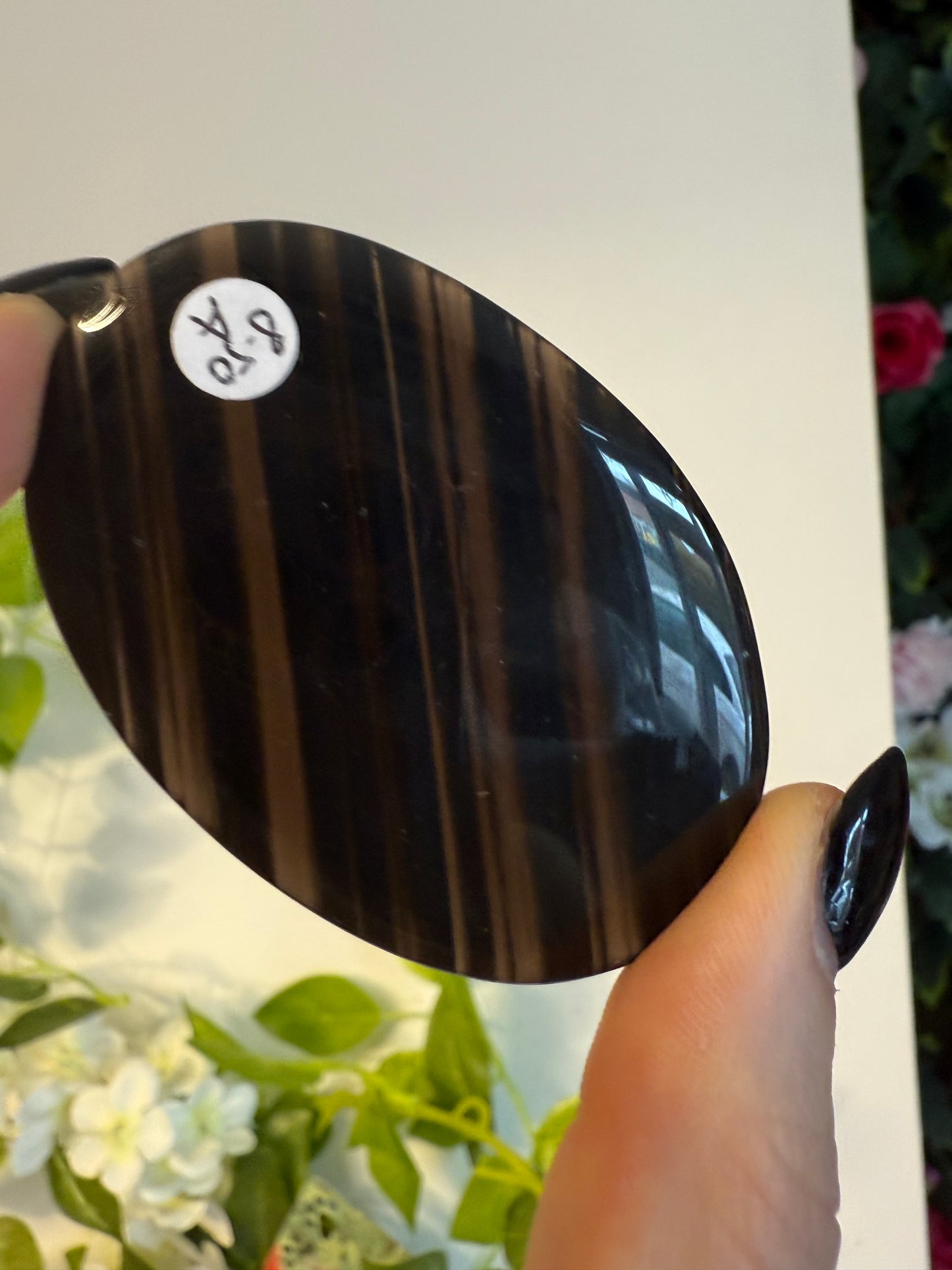 Midnight Lace Obsidian Palm