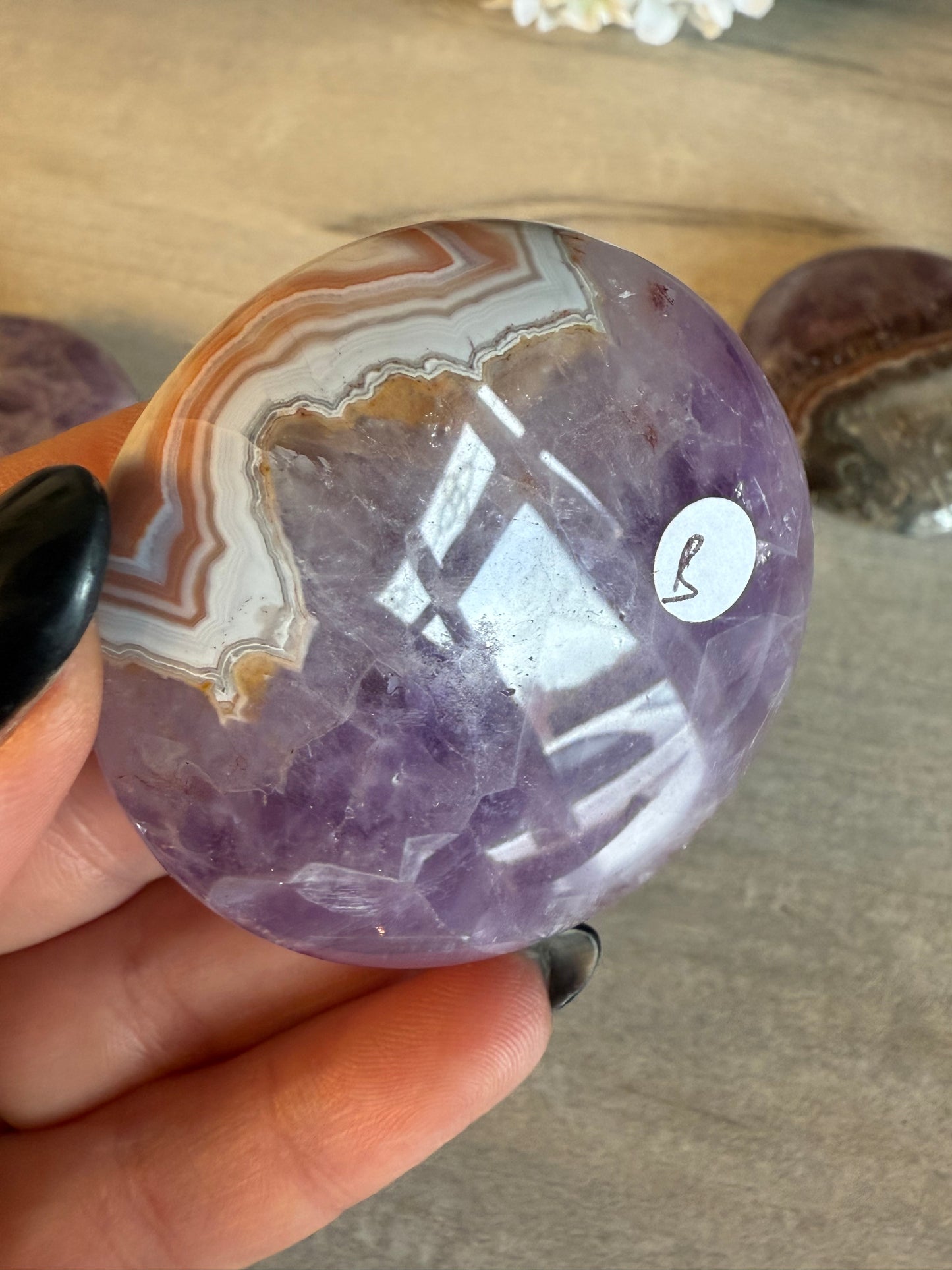 Amethyst Agate Palm