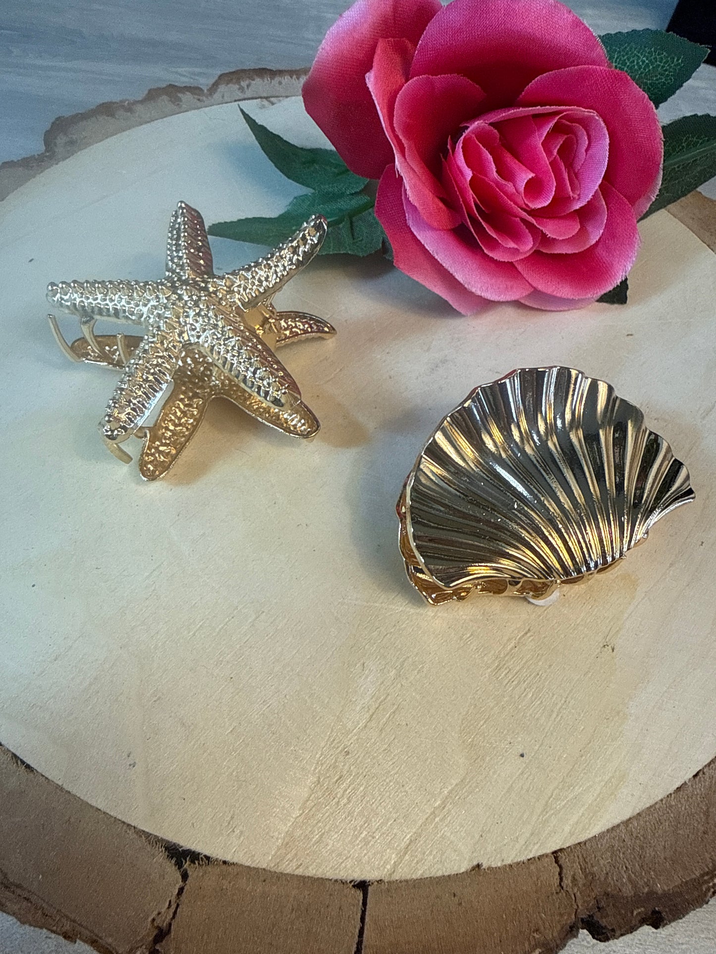 Sea Beach Hair Clips