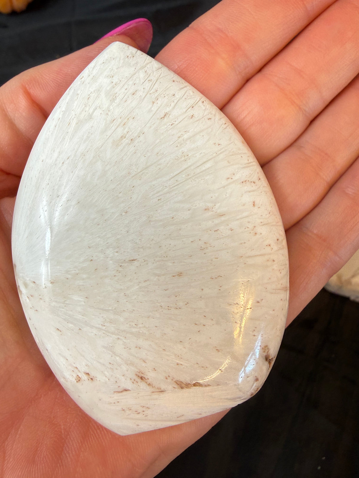 Scolecite Freeform Flame