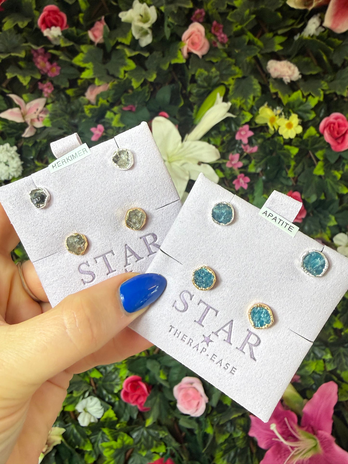 Raw 925 Sterling Studs