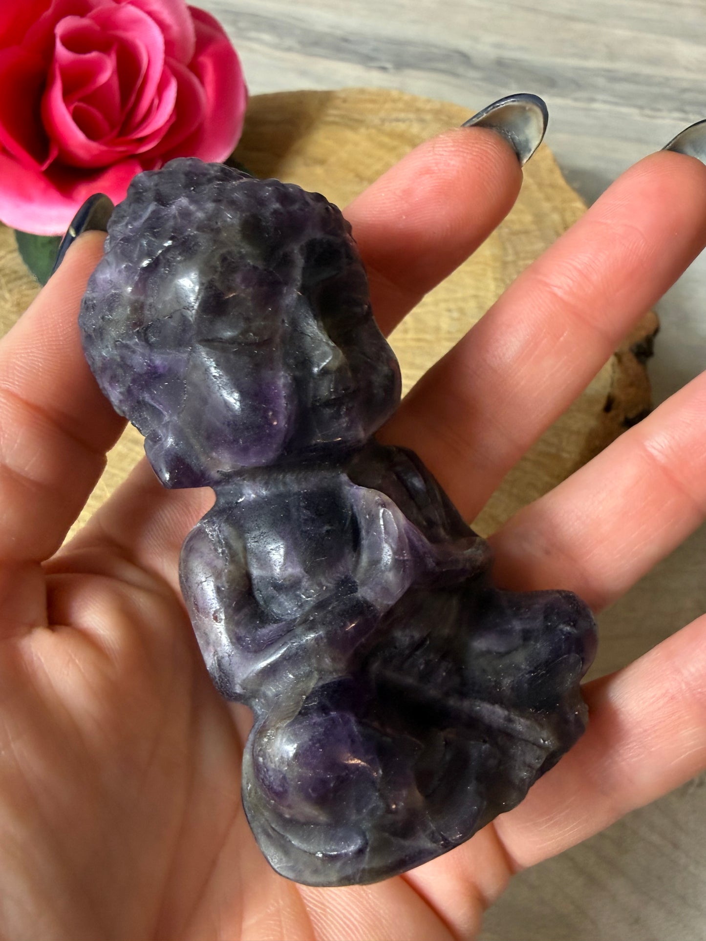 Amethyst  Buddha