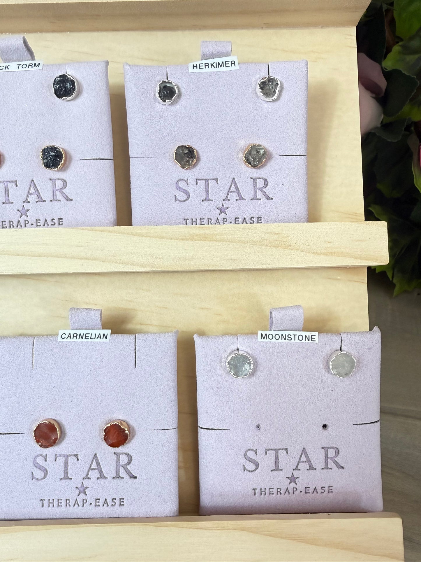 Raw 925 Sterling Studs