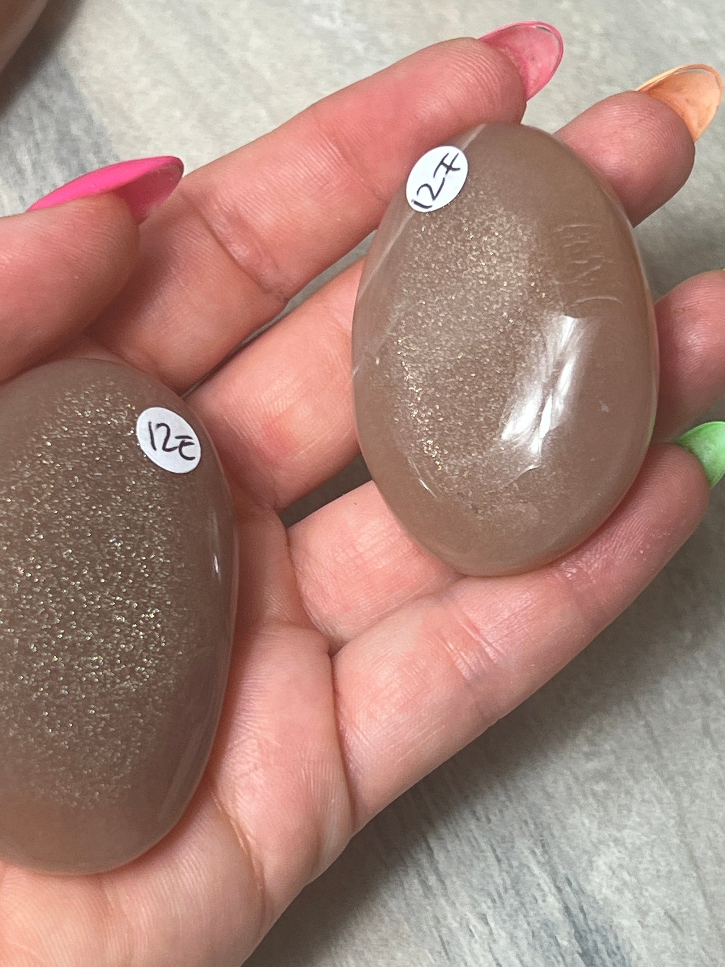 Peach Moonstone Palm