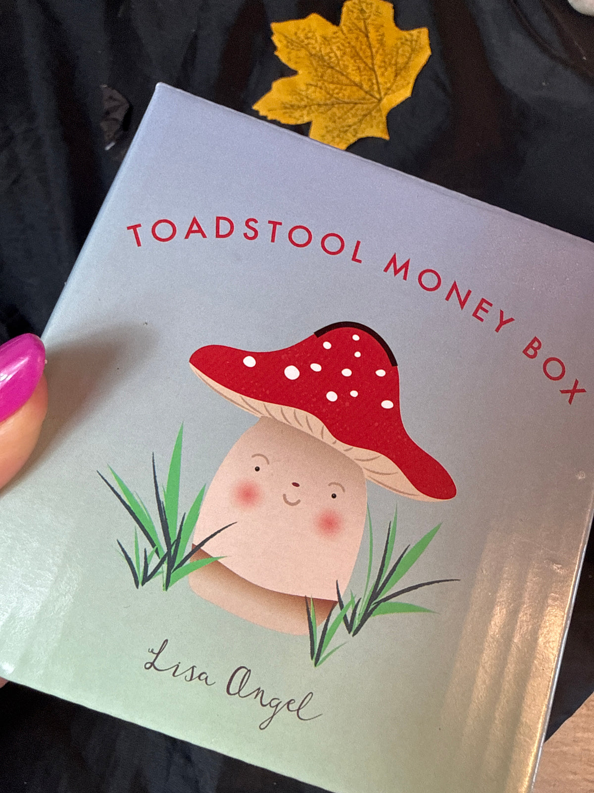 Toadstool mushroom Money Box