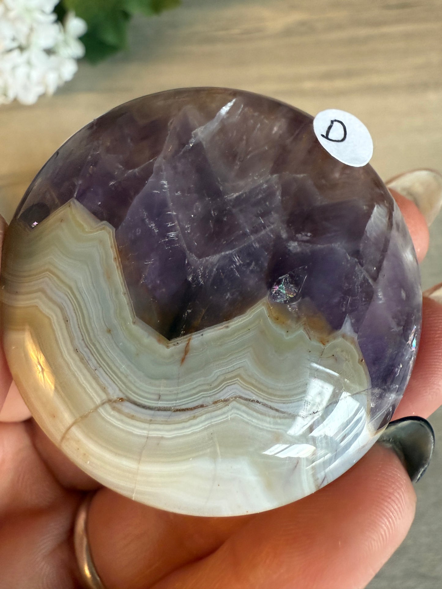 Amethyst Agate Palm