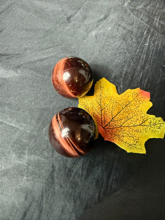 Red Tigers Eye Sphere