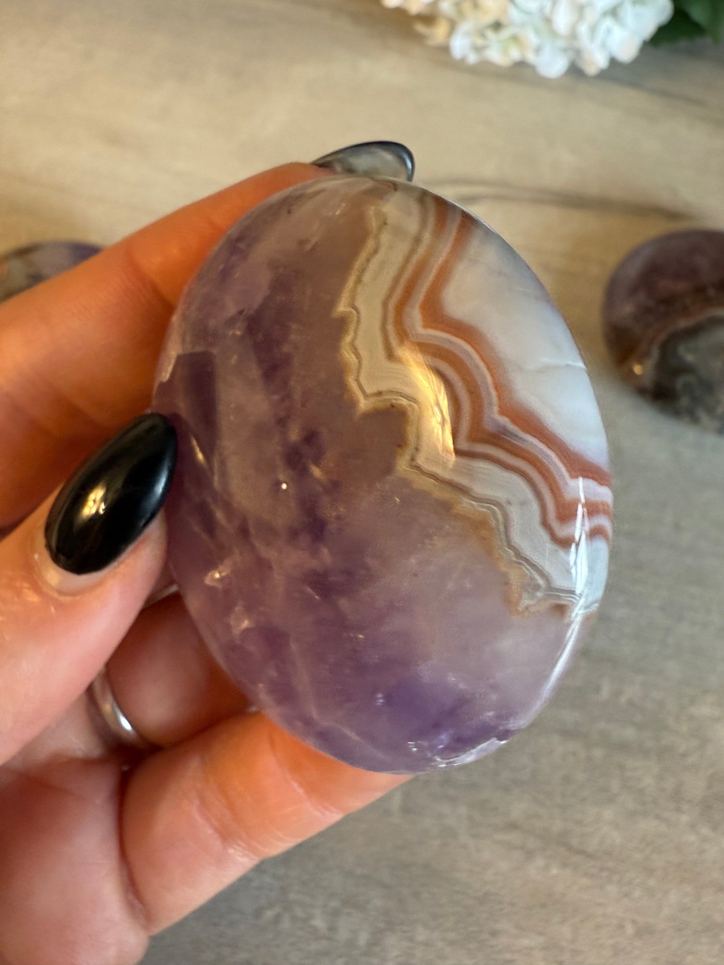 Amethyst Agate Palm