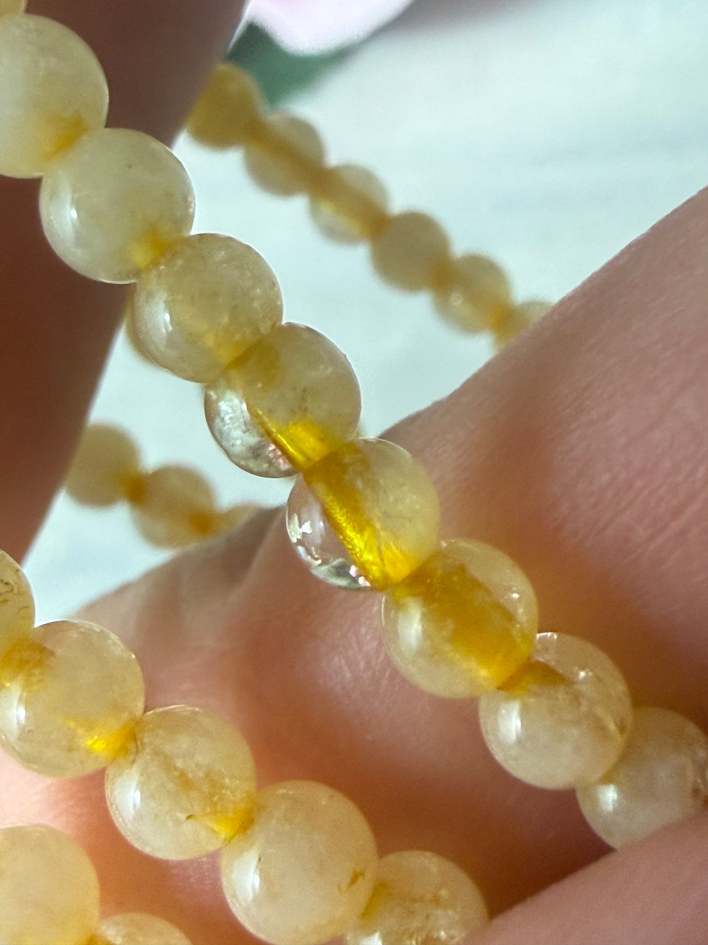 Citrine 4mm Bracelet