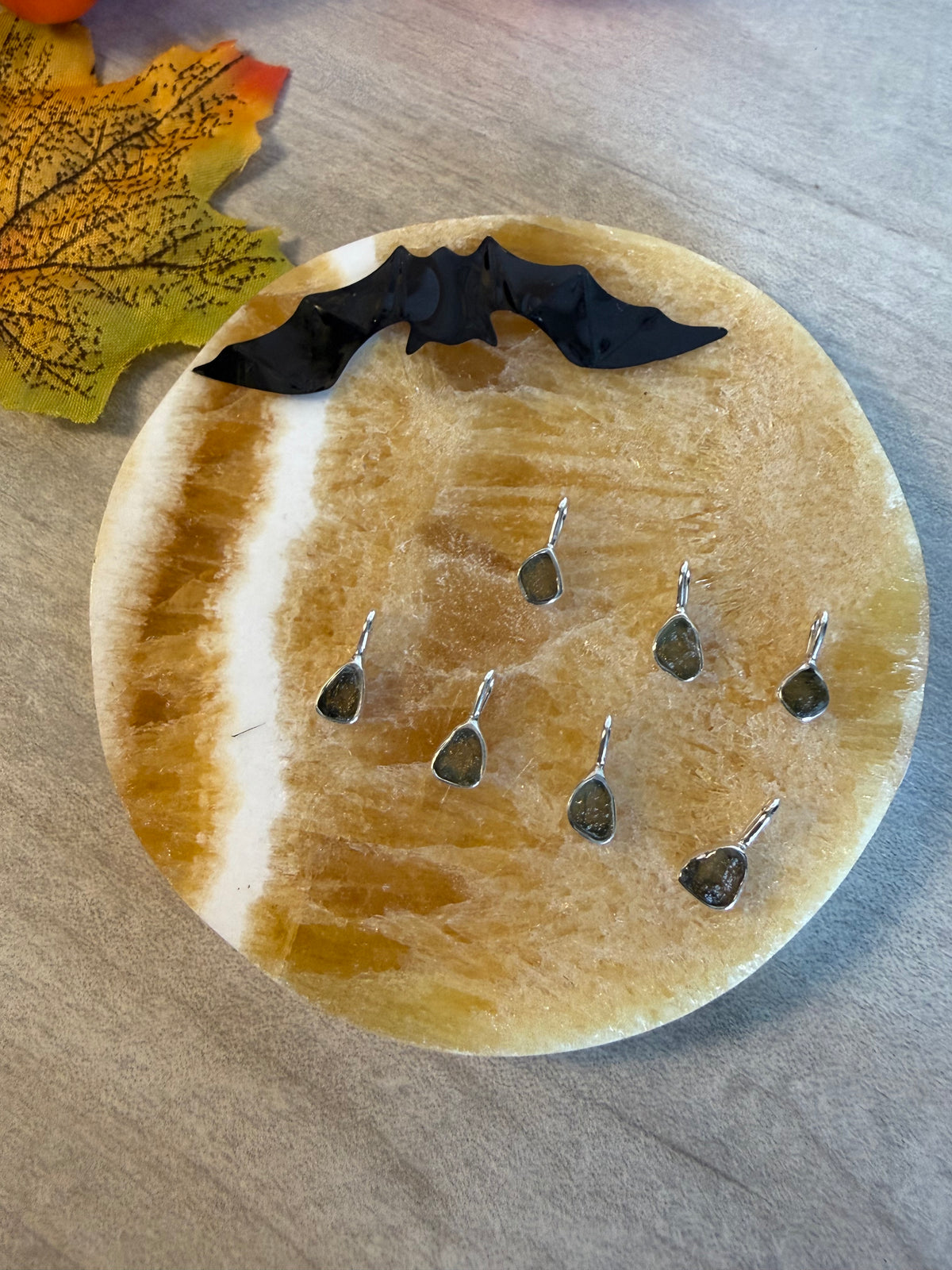 Moldavite 925 Mini Sterling Pendant